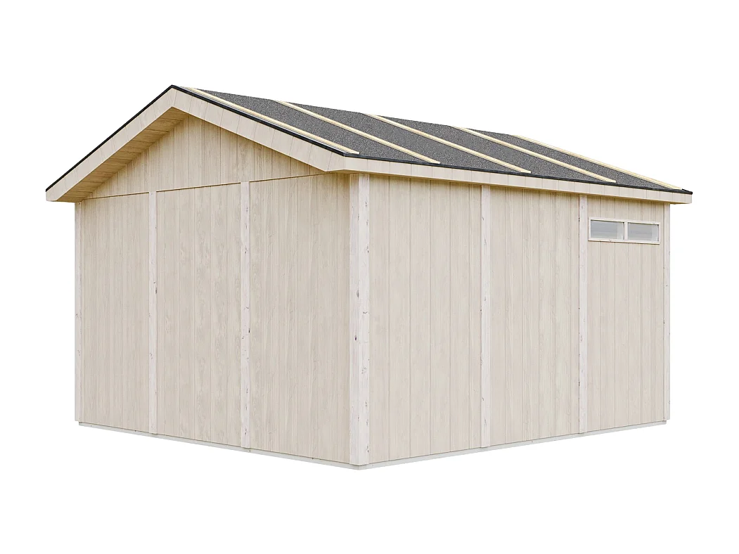 Garage premium qualität - 13 m² / L378xB412 cm - M990B