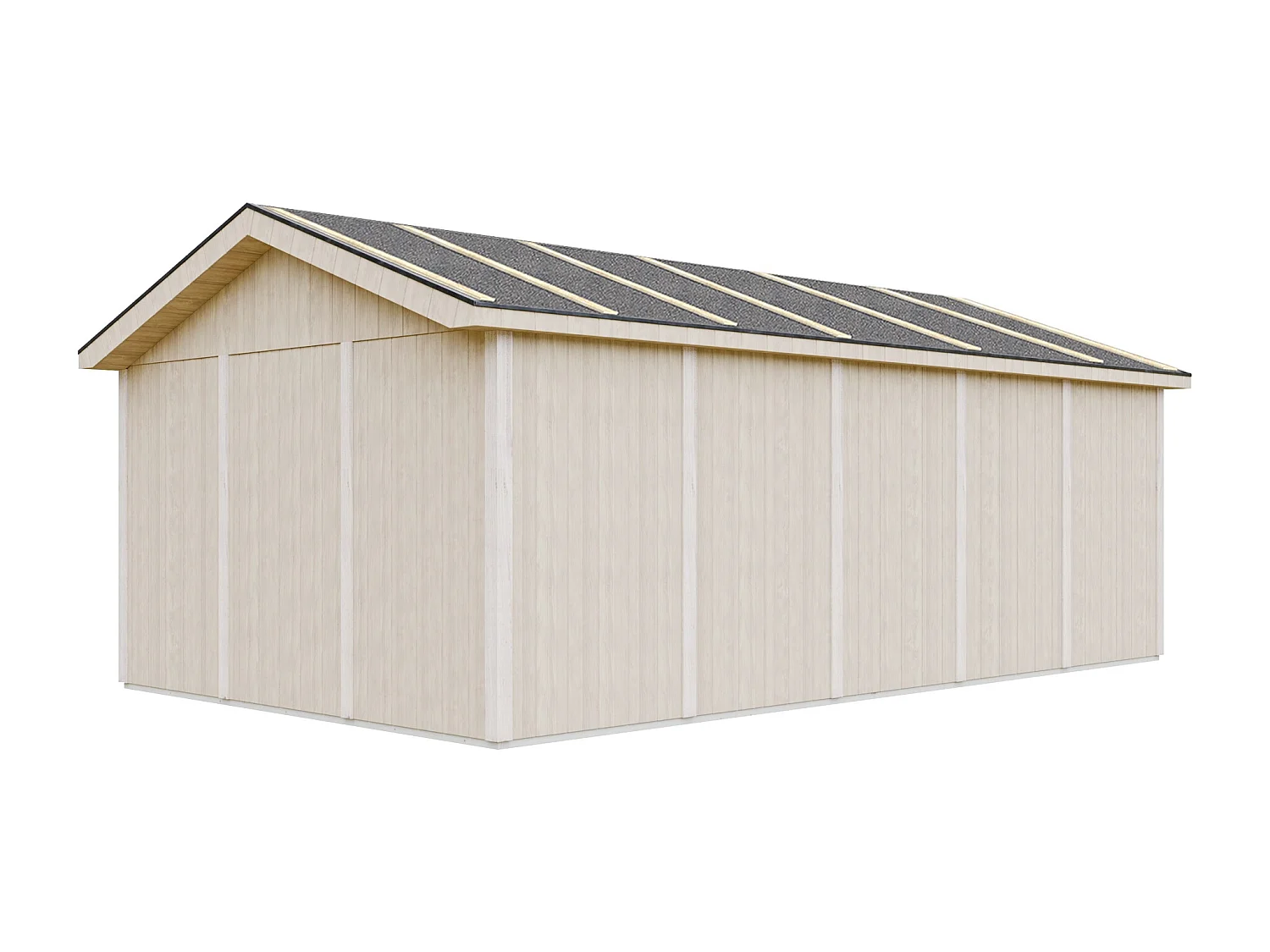 Garage premium qualität - 21 m² / L378xB648 cm - M992B