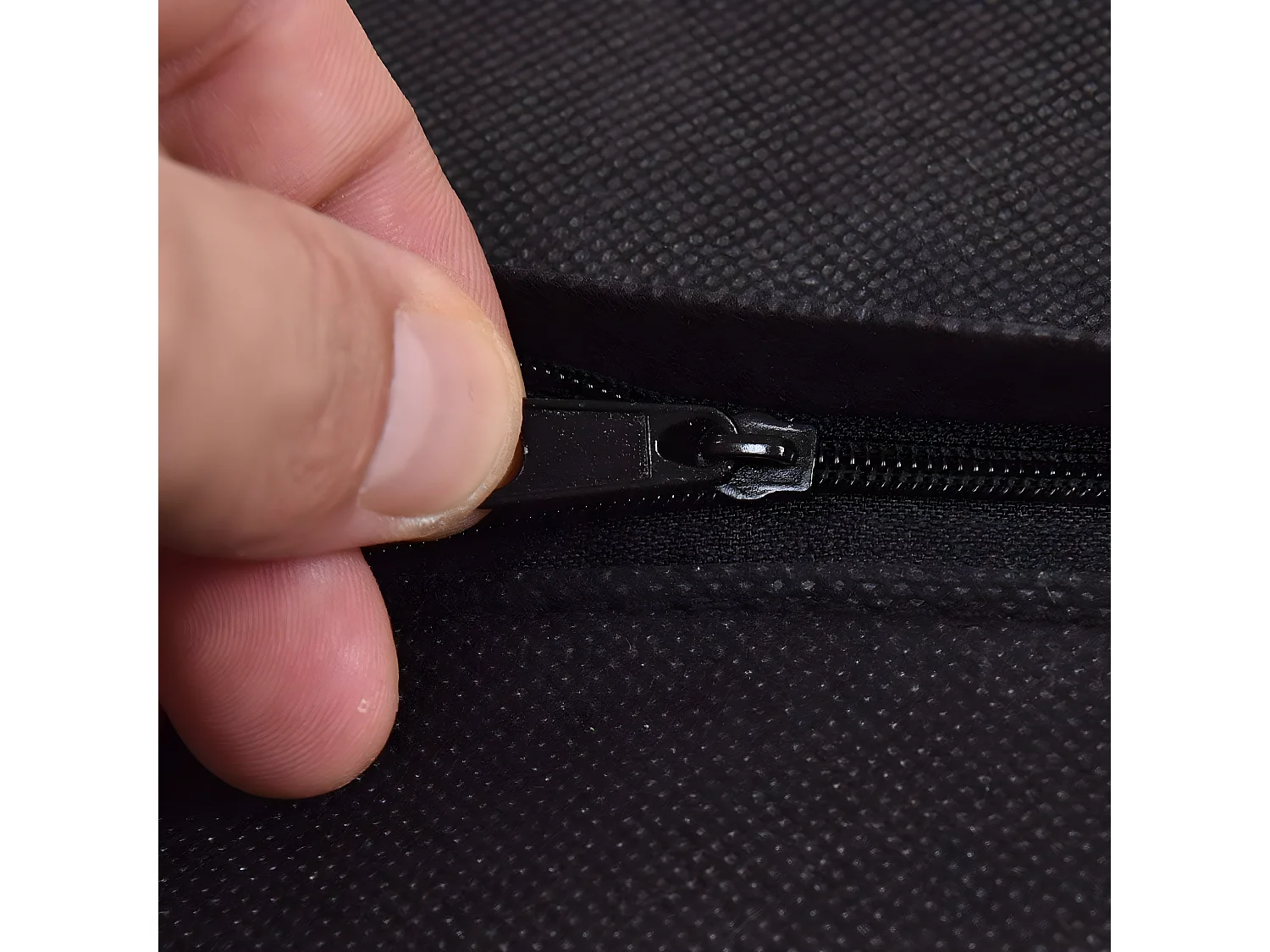 Tabouret Pouf Assis Tabouret Repose-Pieds Cube Siège PU avec Pieds 40*30*24 cm Blanc