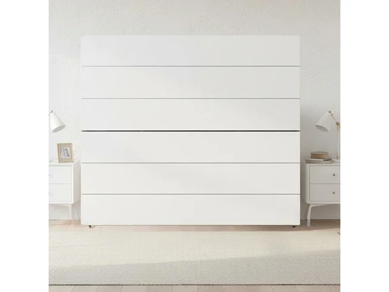Etagenbett klappbar weiß 90x200/90x200cm