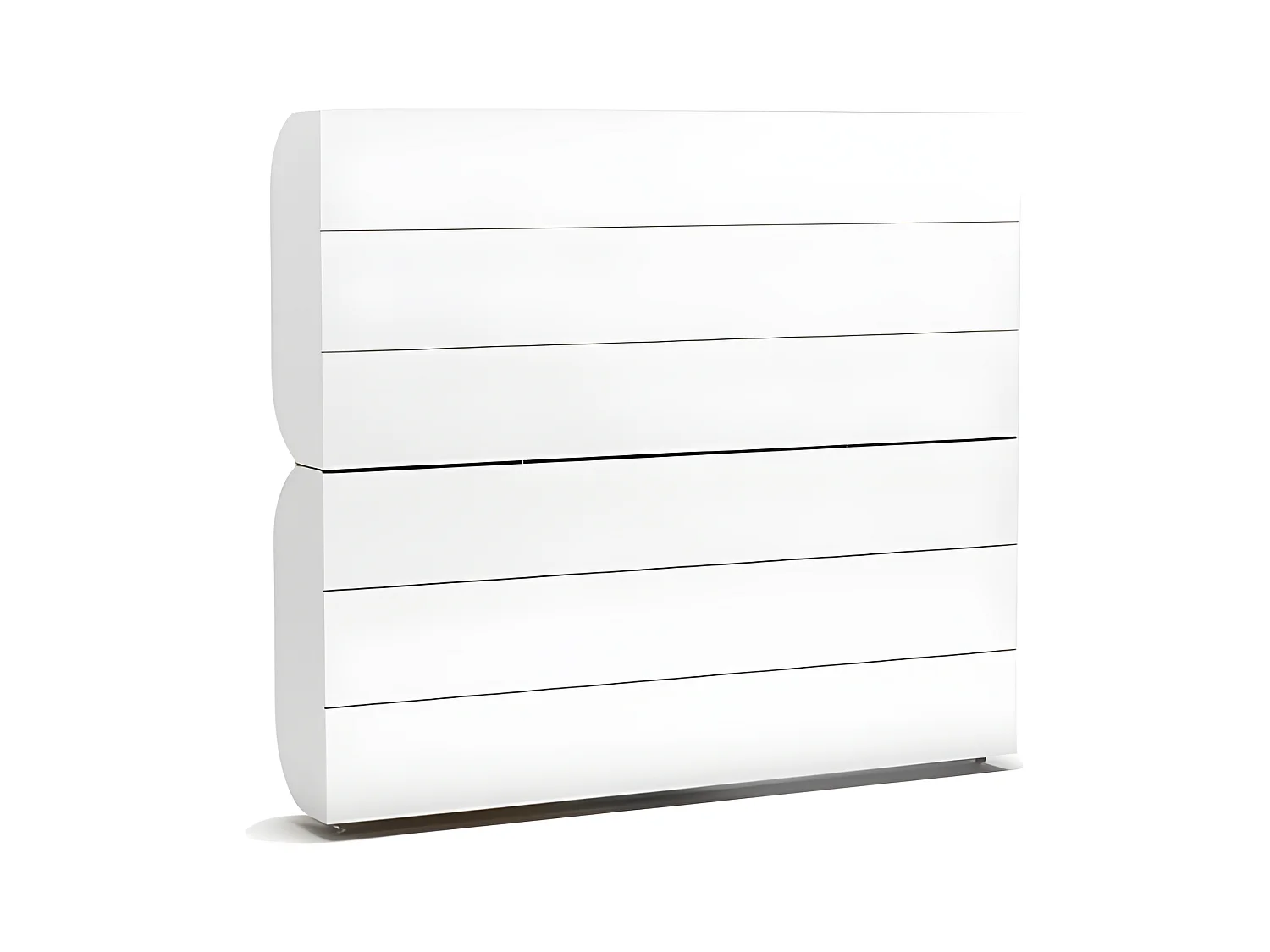 Lit superposé escamotable + matelas blanc 90x200/90x200cm