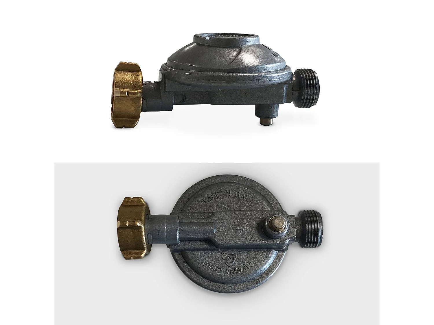 Kit Tuyau flexible de gaz 1.5 m à embouts mécaniques 25mm + Détendeur Butane 28mbar 1.3kg/h – Normes NF