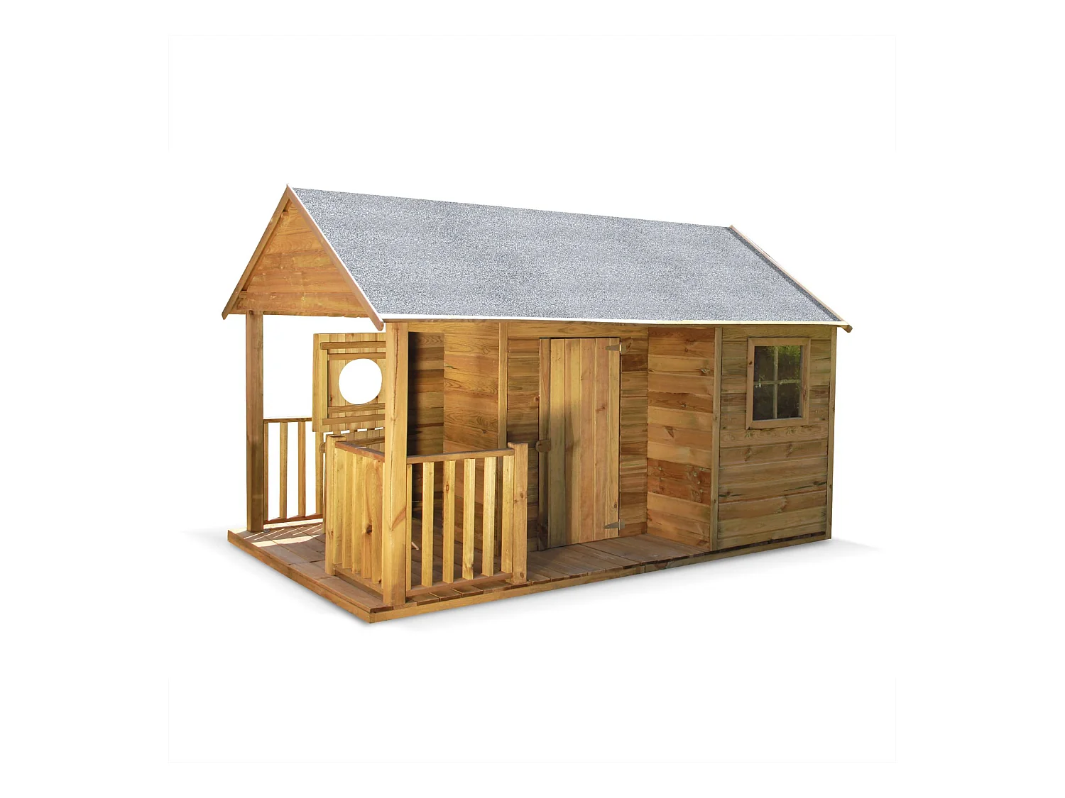 Dúplex con terraza de madera, 4.5m² madera