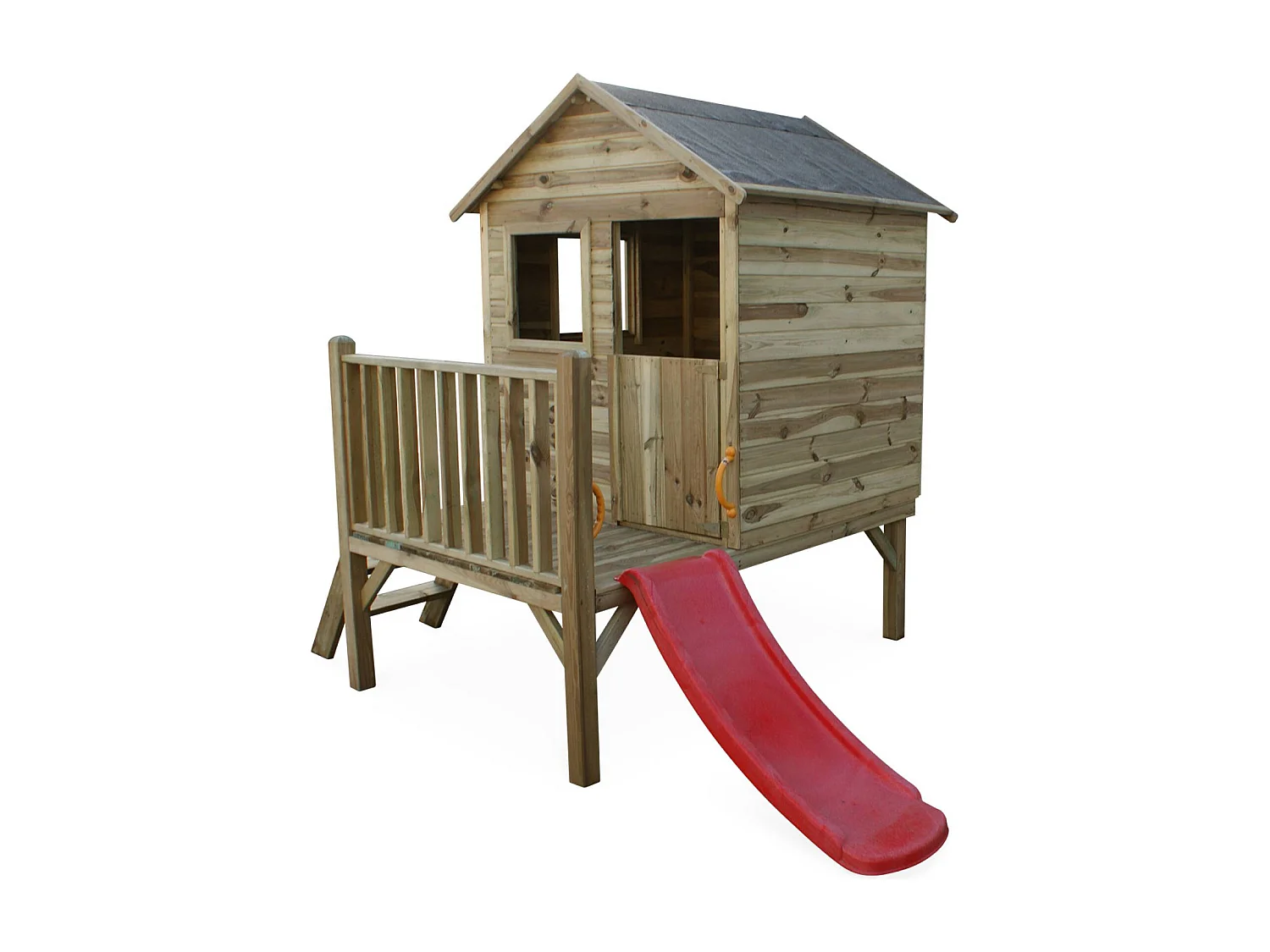 Casa de madera para niños de 2m² madera