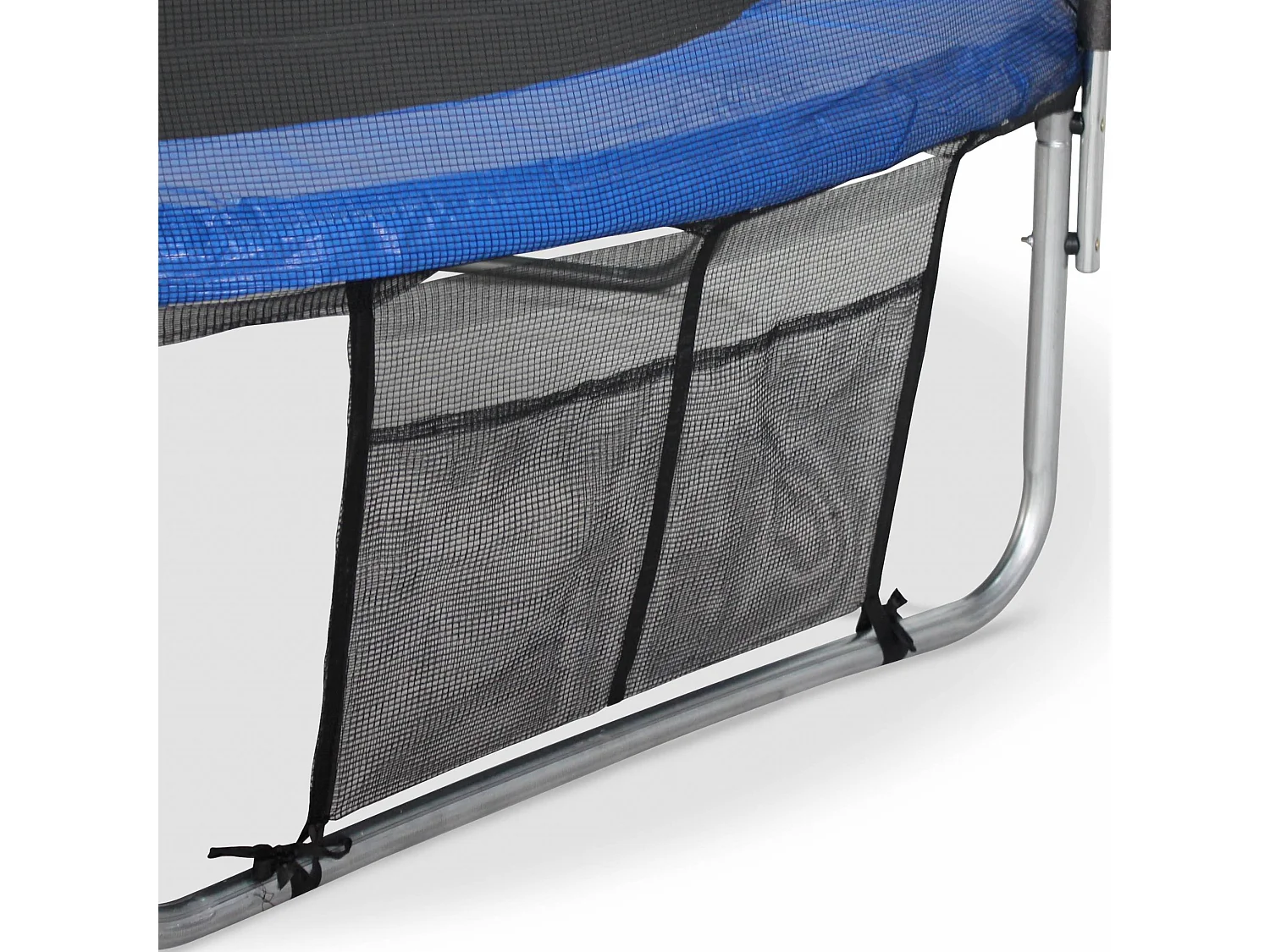 Pack accessoires pour trampoline Ø 490cm Jupiter / Jupiter INNER - Échelle. bâche de protection. filet de rangement pour chaussures et kit d’ancrage