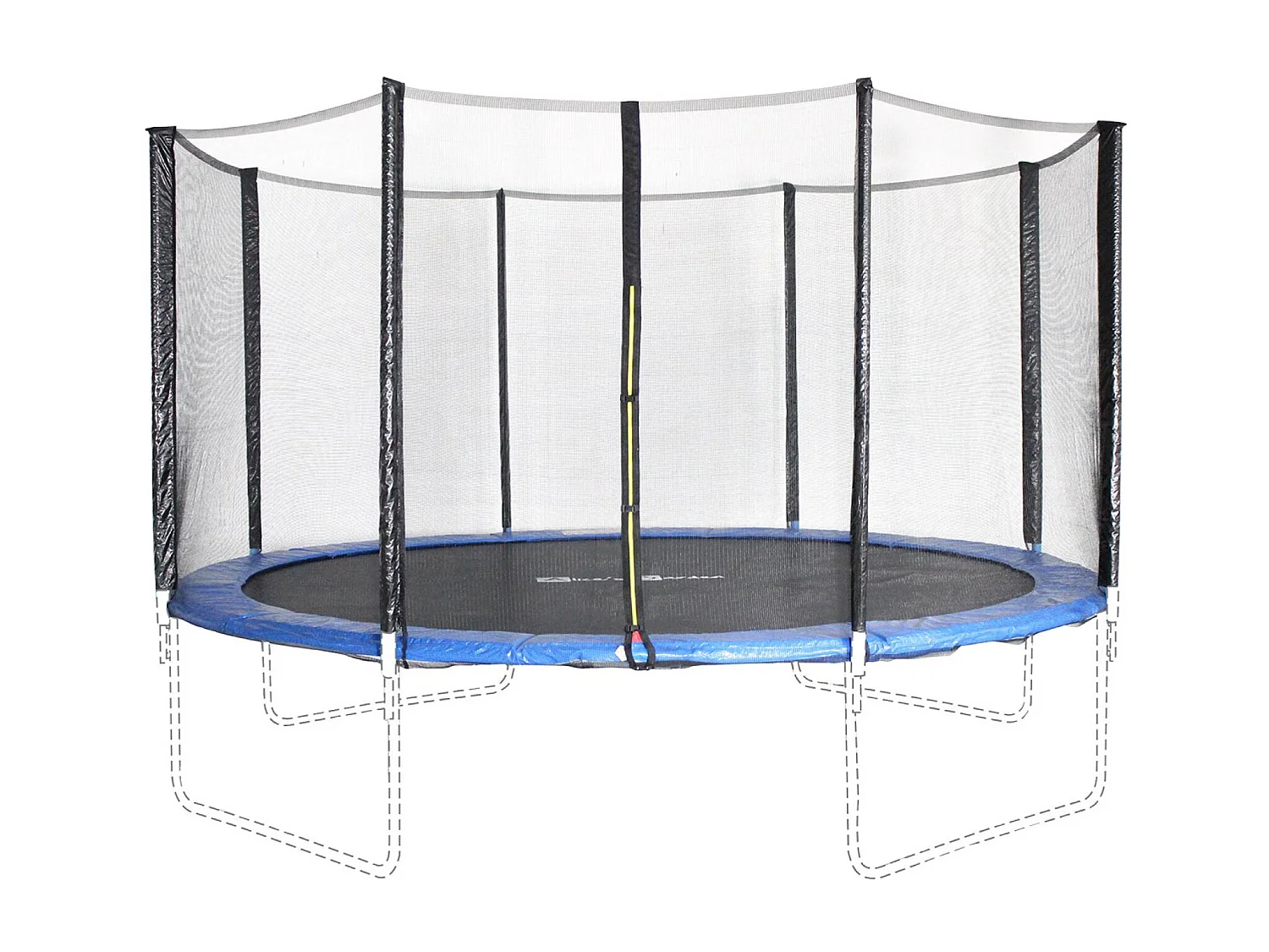 Kit ricambio rete protezione trampolino