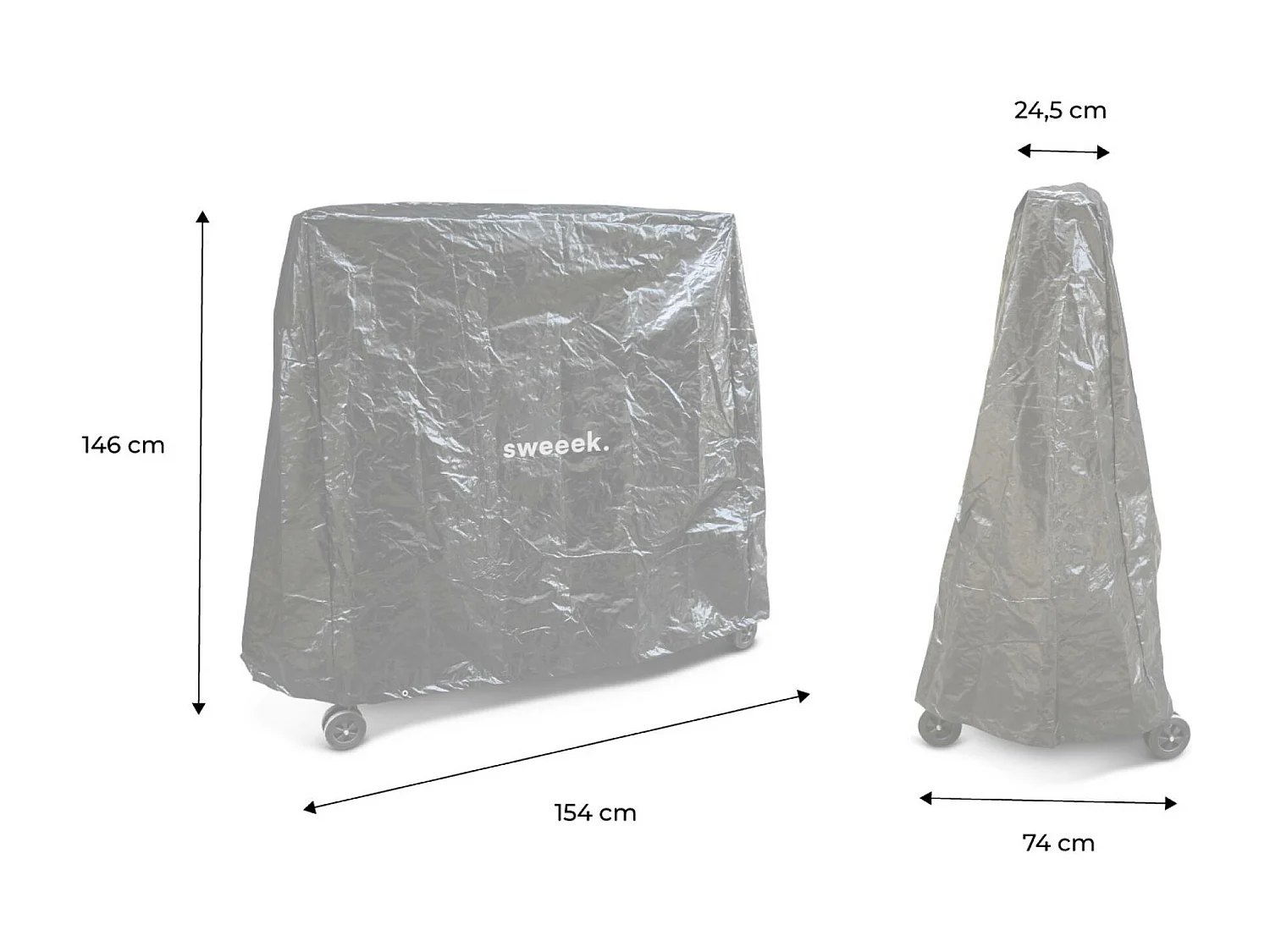 Mesa de ping pong para interior 274cm con 2 raquetas y 3 pelotas +