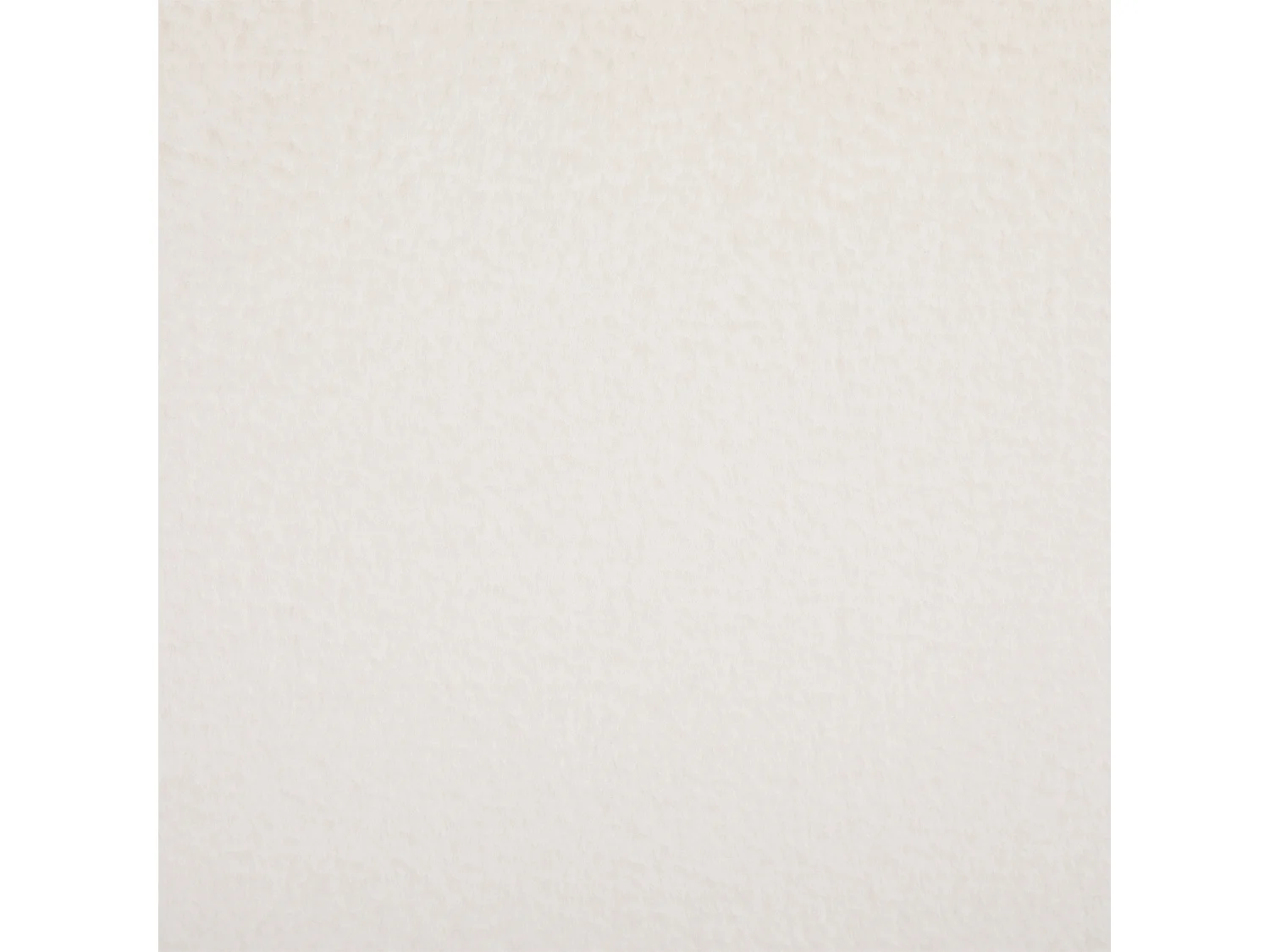 Sillón redondo escandinavo de madera de hevea y tela efecto pelo