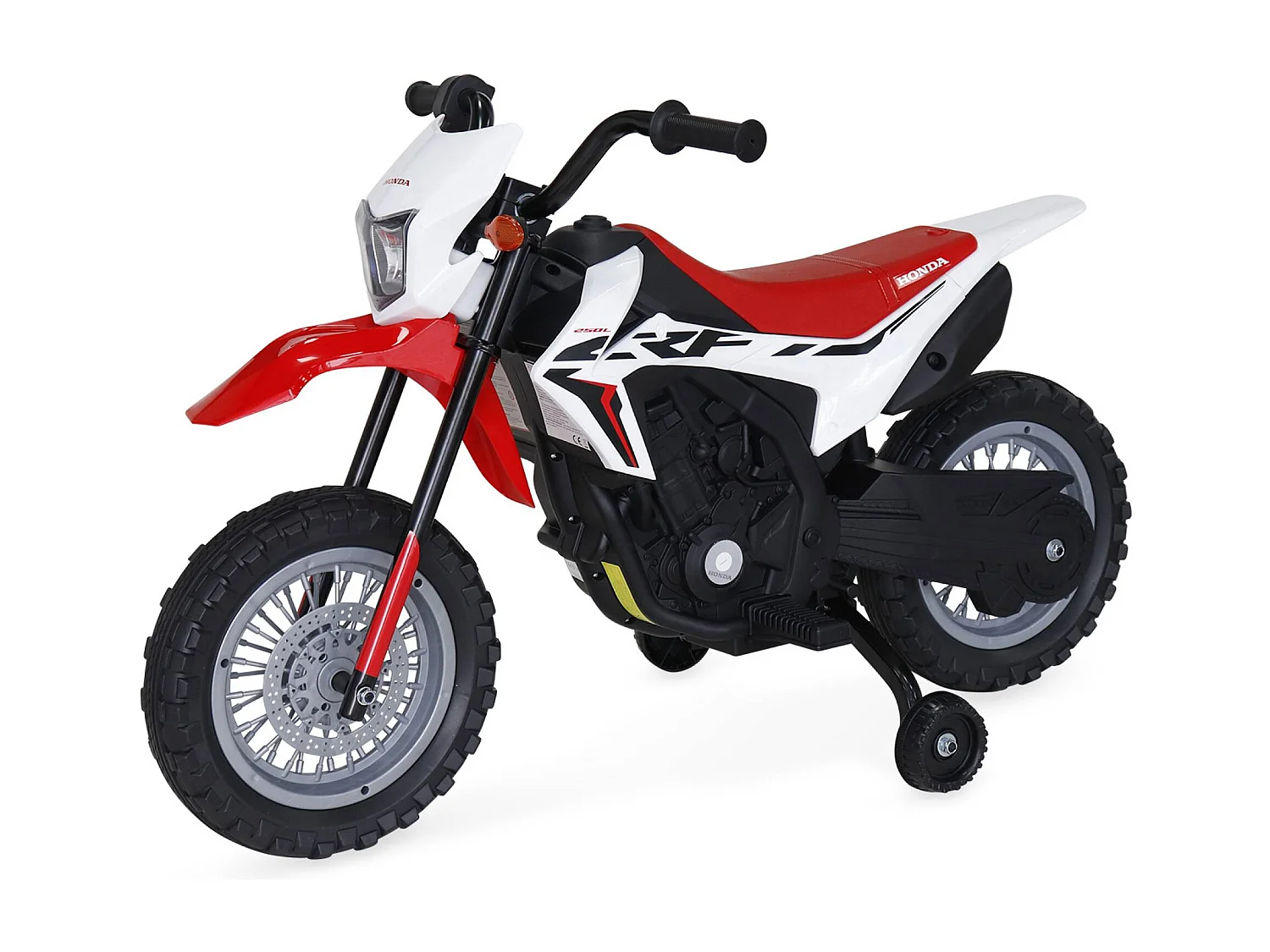 Moto électrique enfant Honda 6V. blanche. 1 place