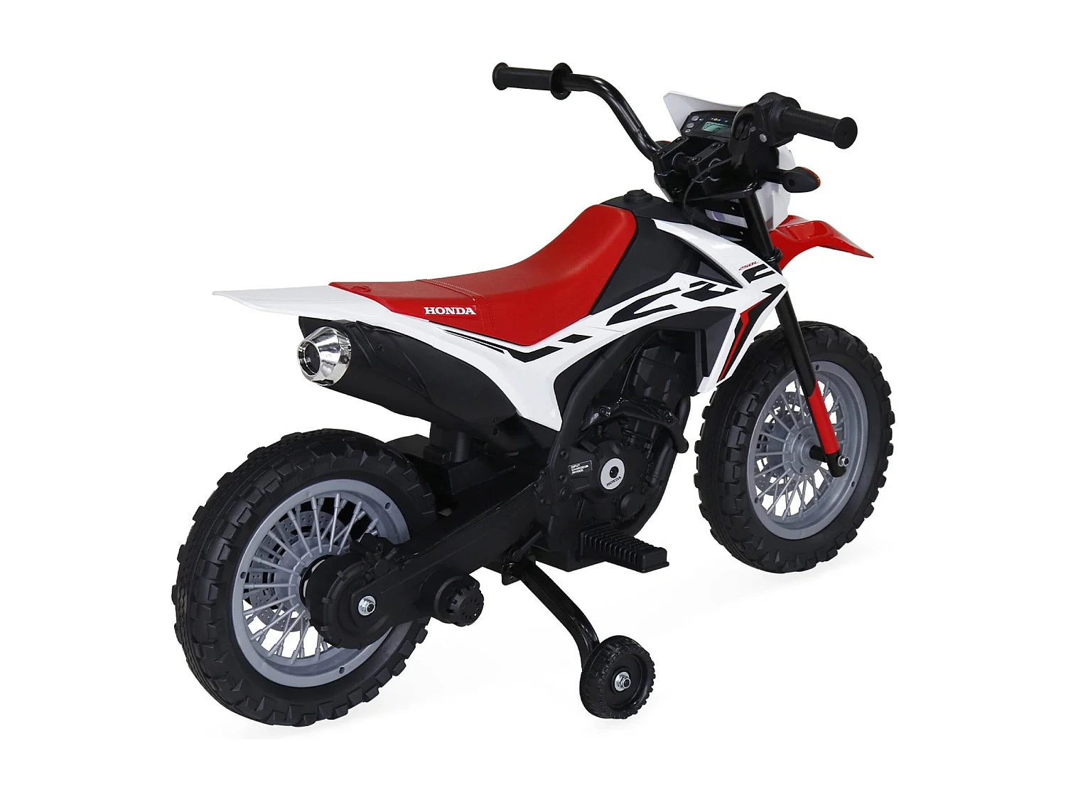 Moto électrique enfant Honda 6V. blanche. 1 place