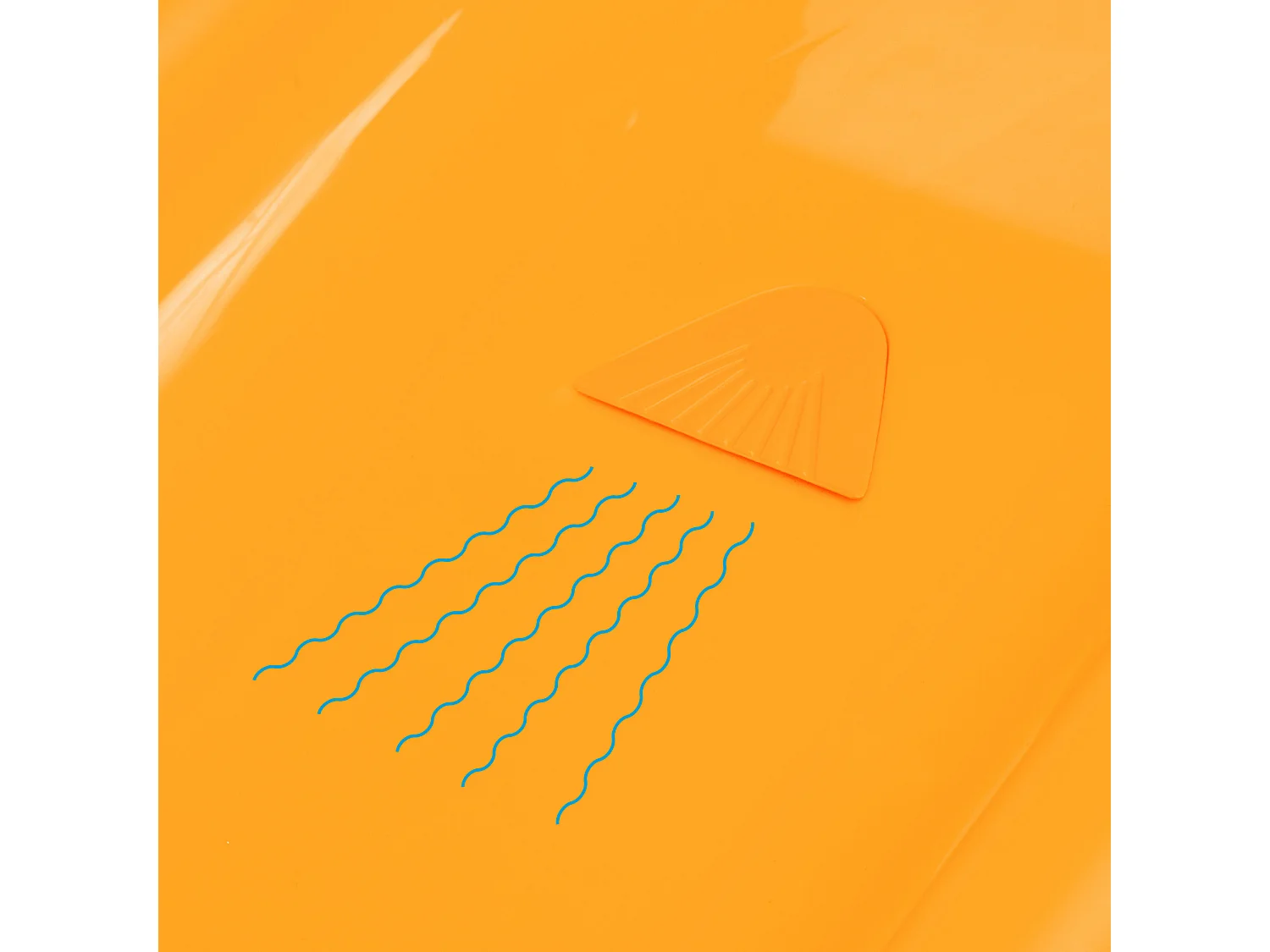 Pequeño tobogán para niños pequeños, 120cm naranja