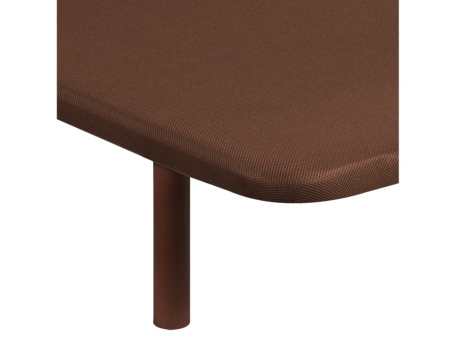 Base tapizada 90x200cm | PIKOLIN | Marrón | 4 Patas | Montaje incl
