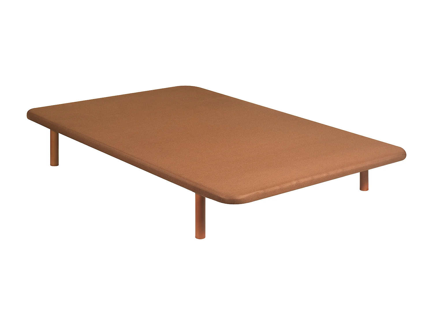 Base tapizada 105x200cm | PIKOLIN | Cerezo | 4 Patas | Montaje incl