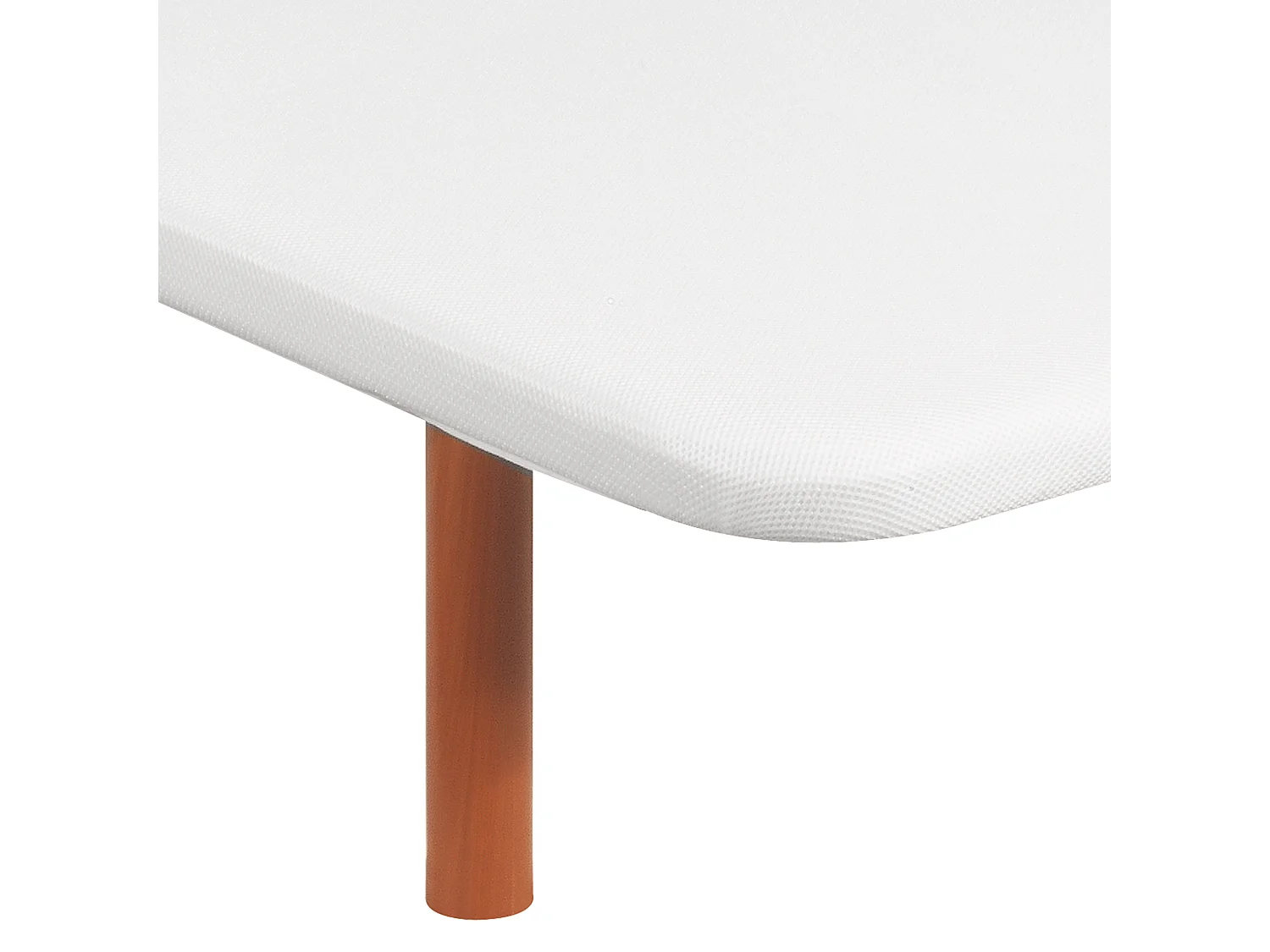 Base tapizada 90x200cm | PIKOLIN | Blanco | 4 Patas | Montaje incl