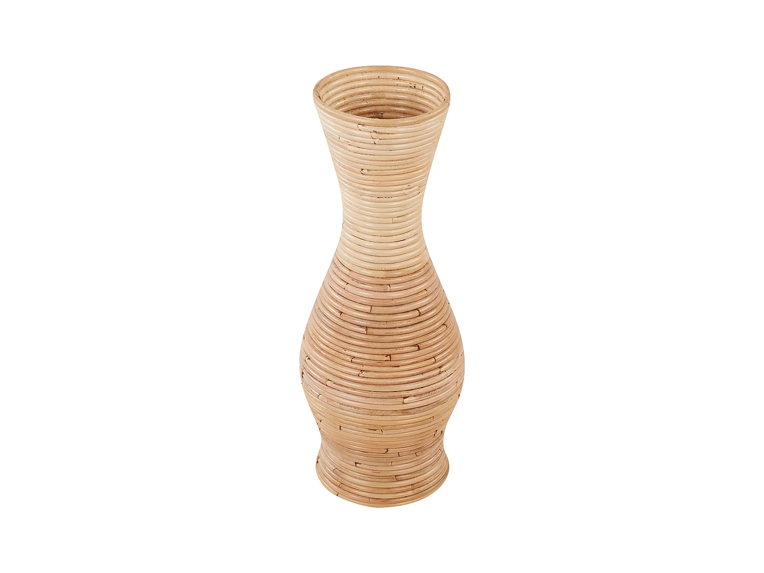 Vase décoratif TRINISA Rotin 50 cm Naturel