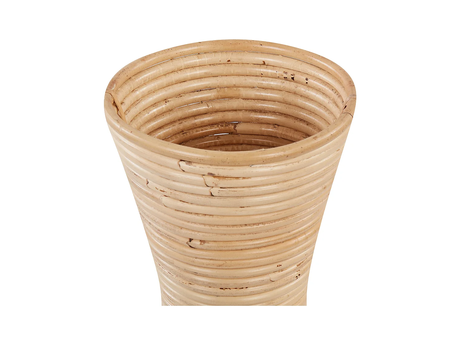 Vase décoratif TRINISA Rotin 50 cm Naturel