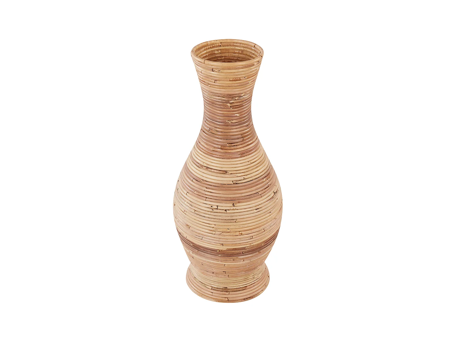 Vase décoratif TRINISA Rotin 70 cm Naturel