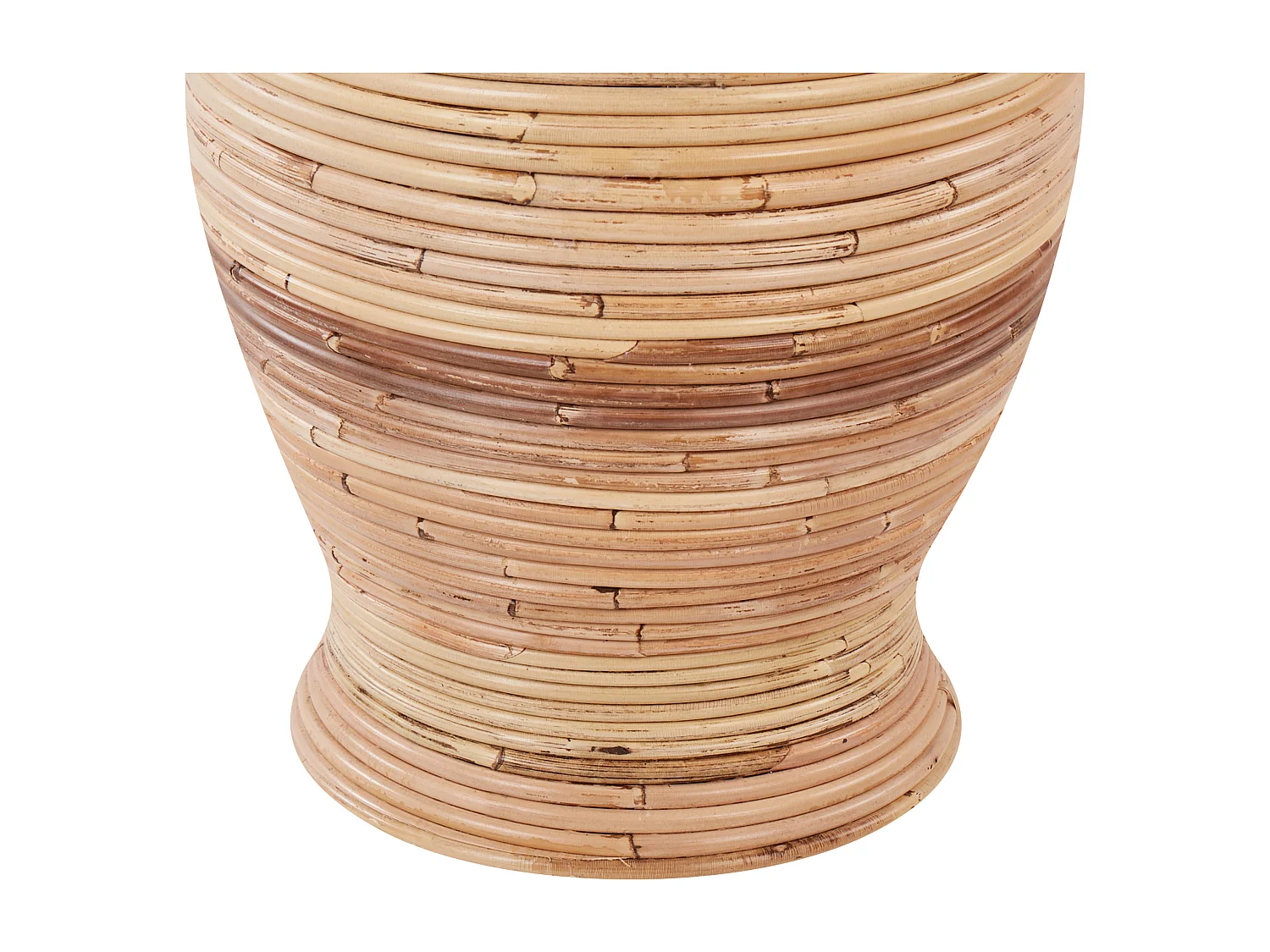 Jarro decorativo TRINISA Rattan 70 cm Natural
