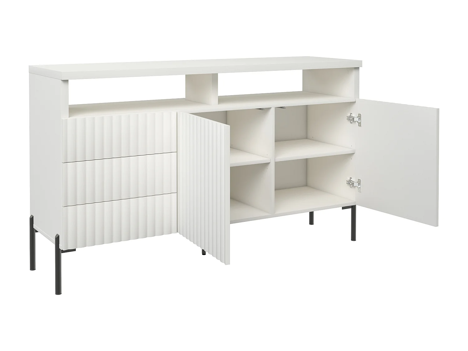 Buffet Zenith SB150 2D3S 150x45x89 Blanc