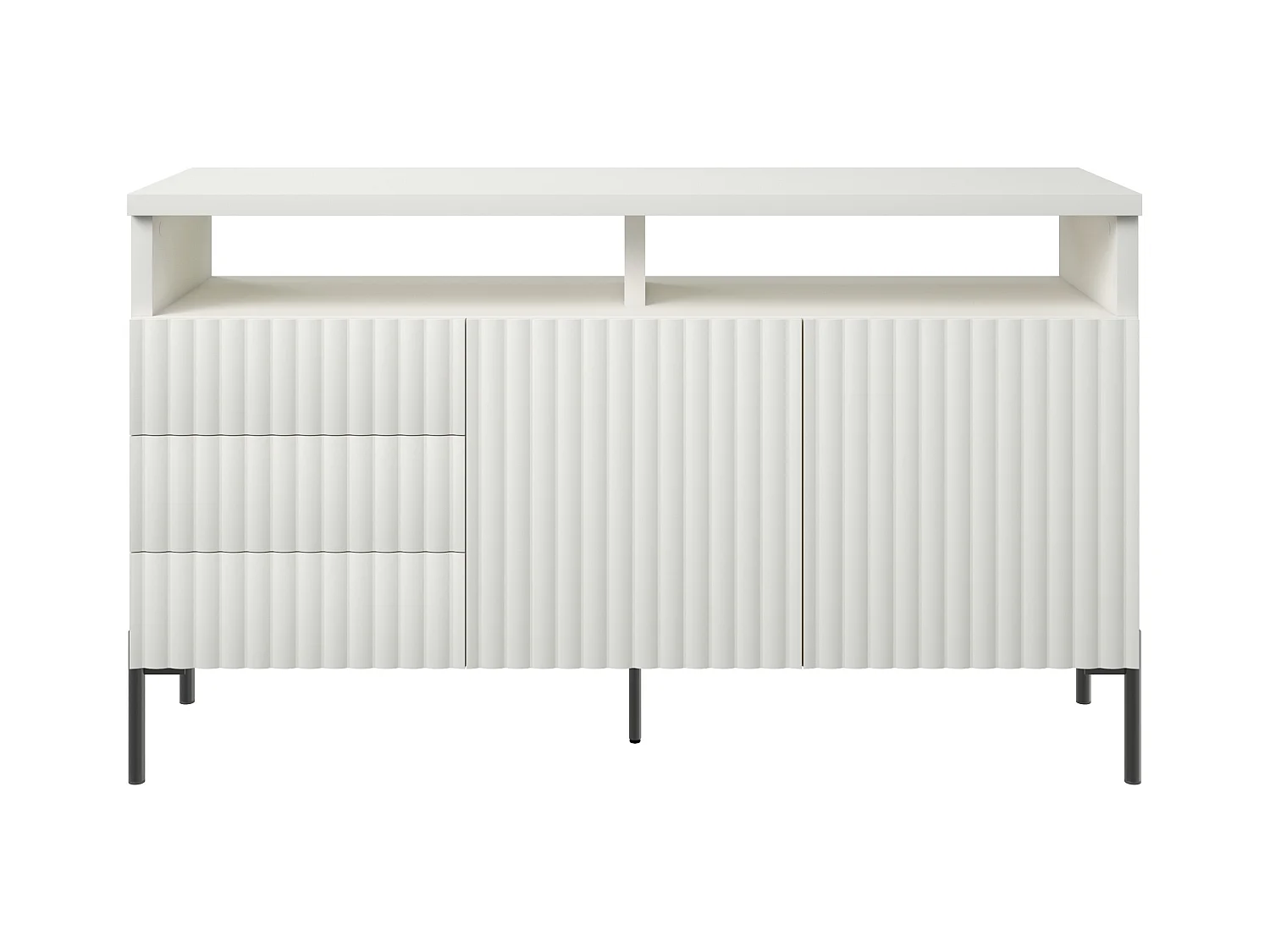 Sideboard Zenith SB150 2D3S 150x45x89 Weiß