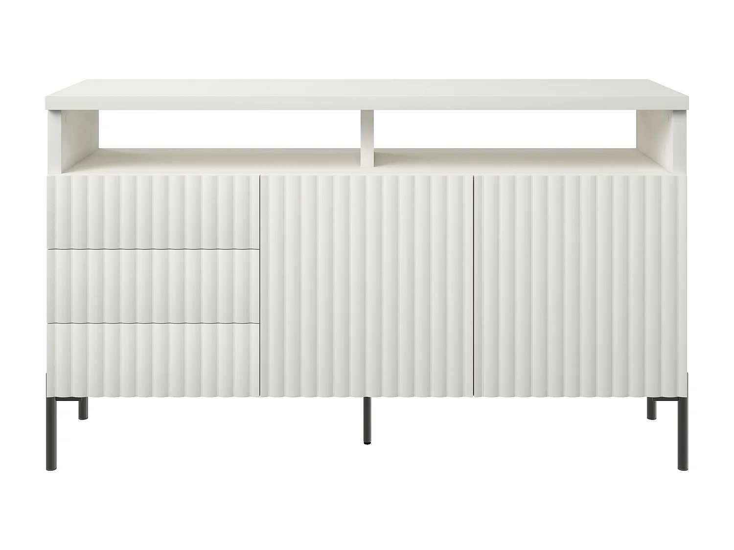 Sideboard Zenith SB150 2D3S 150x45x89 Weiß