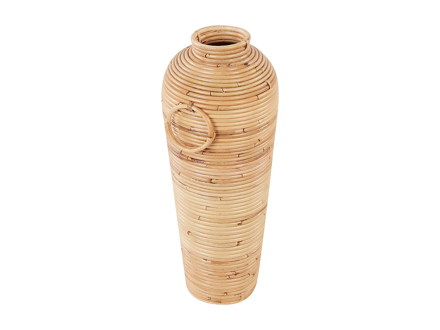 Vase décoratif ELATIA Rotin 50 cm Naturel