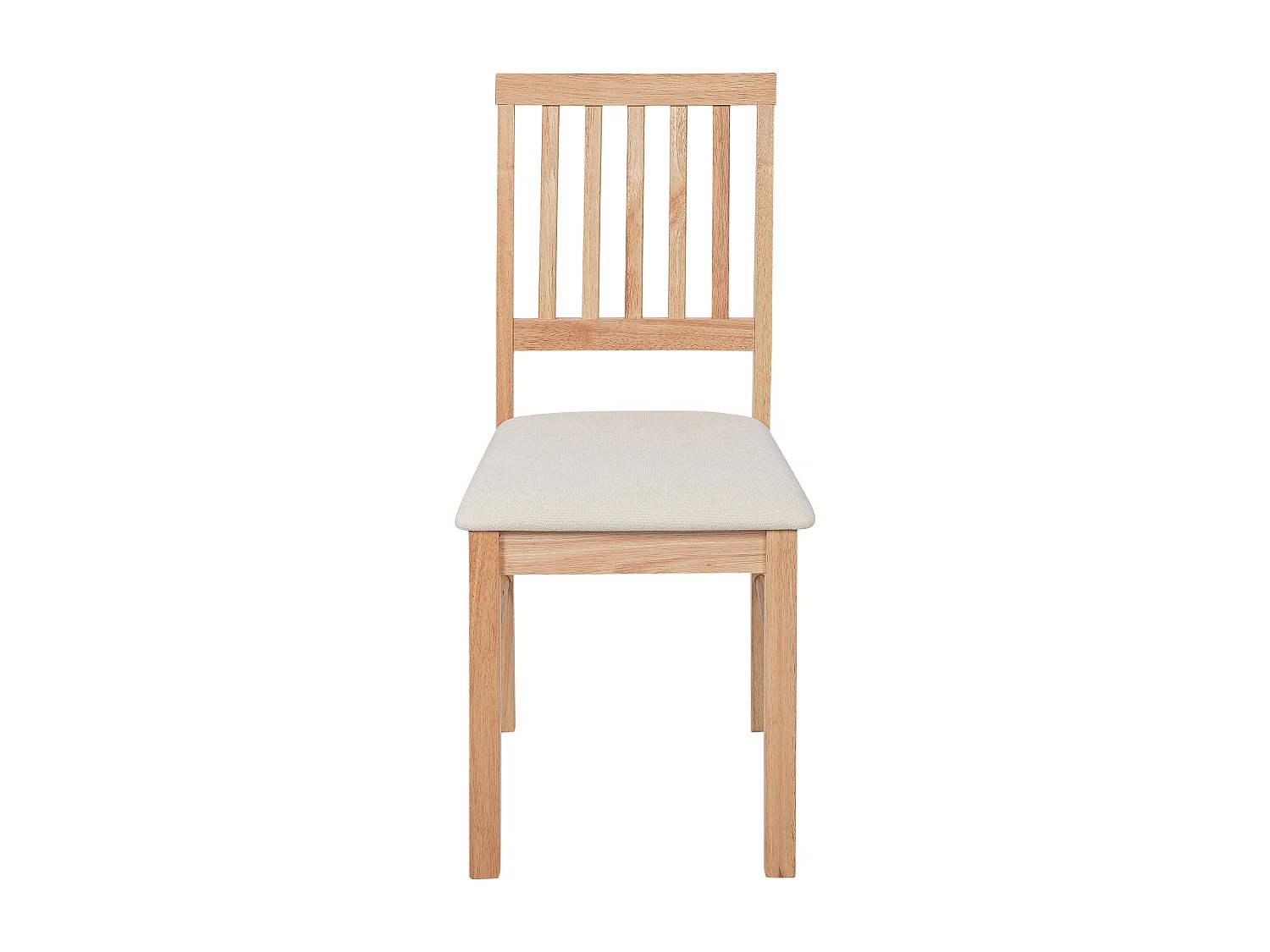 Set di 2 sedie da pranzo ORONO Legno Marrone chiaro