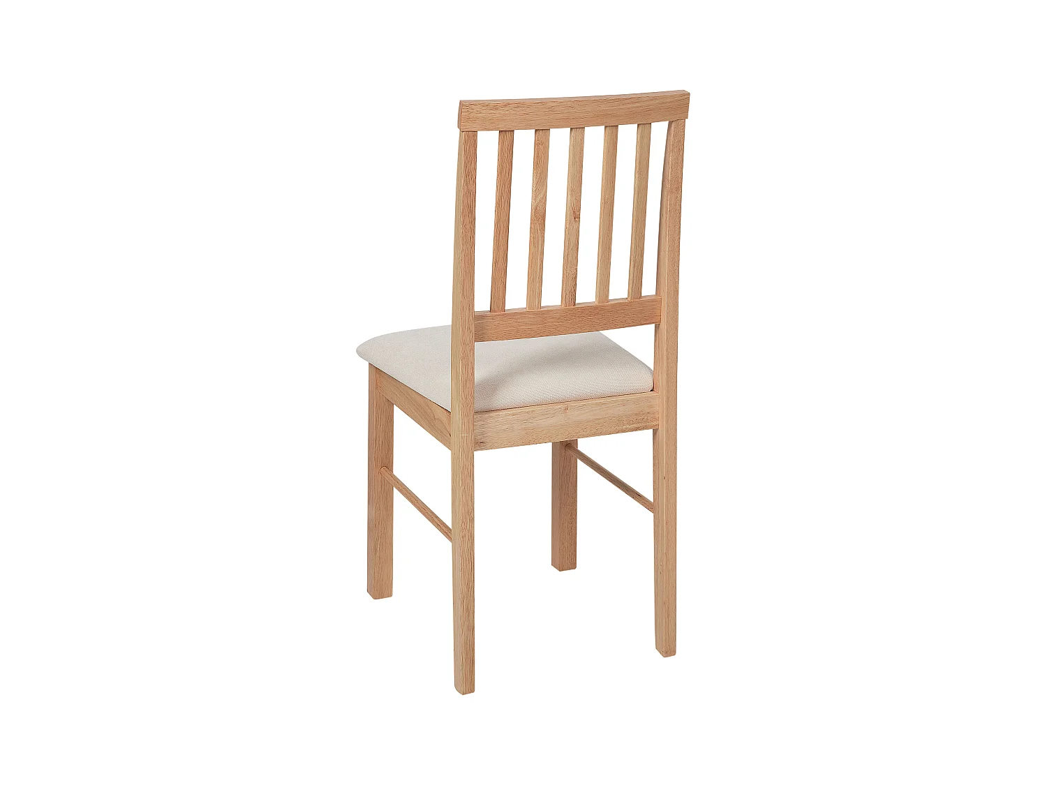 Lot de 2 chaises de salle à manger ORONO Bois Marron clair