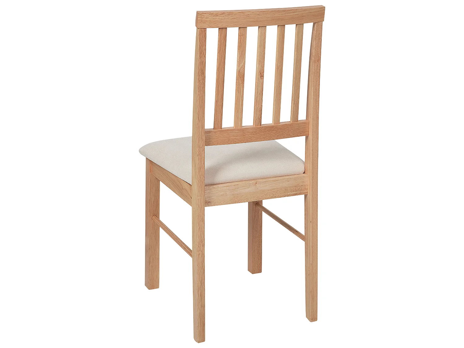 Lot de 2 chaises de salle à manger ORONO Bois Marron clair