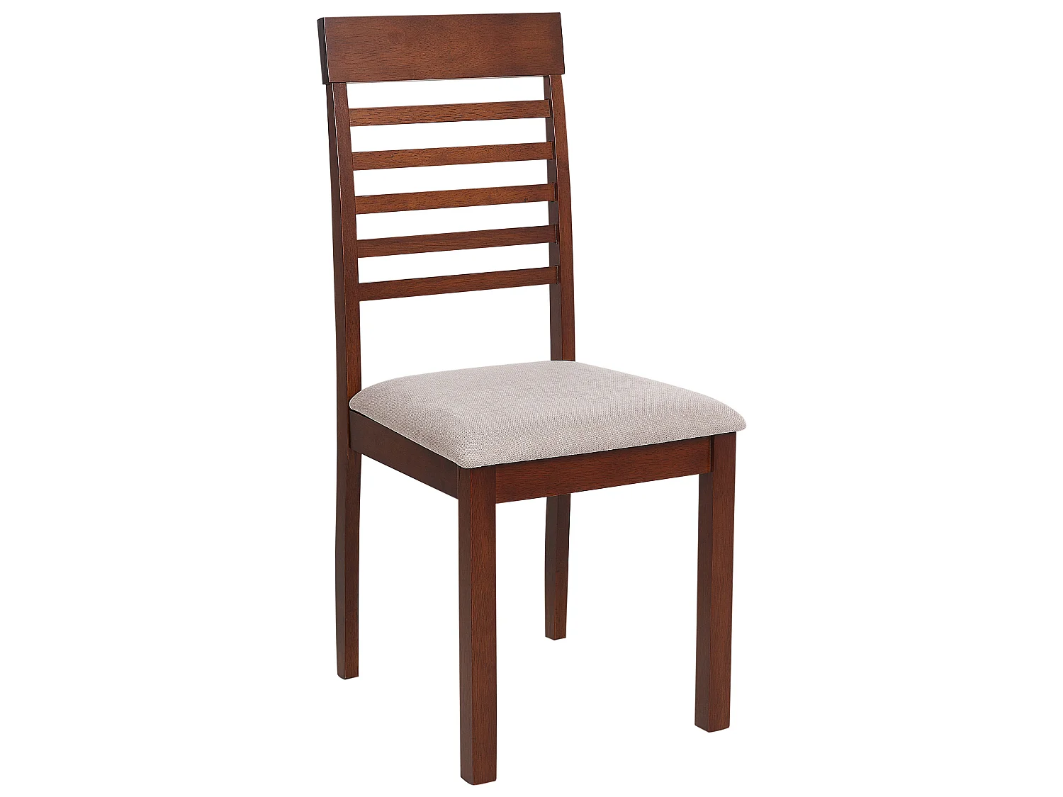 Lot de 2 chaises de salle à manger ORTLEY Bois Marron foncé