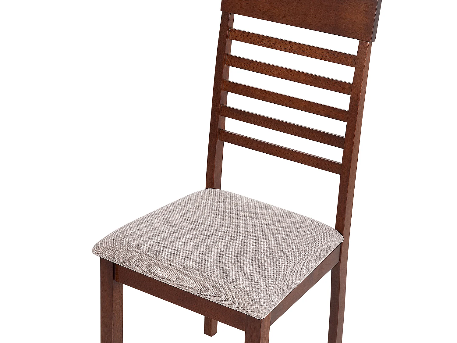 Lot de 2 chaises de salle à manger ORTLEY Bois Marron foncé
