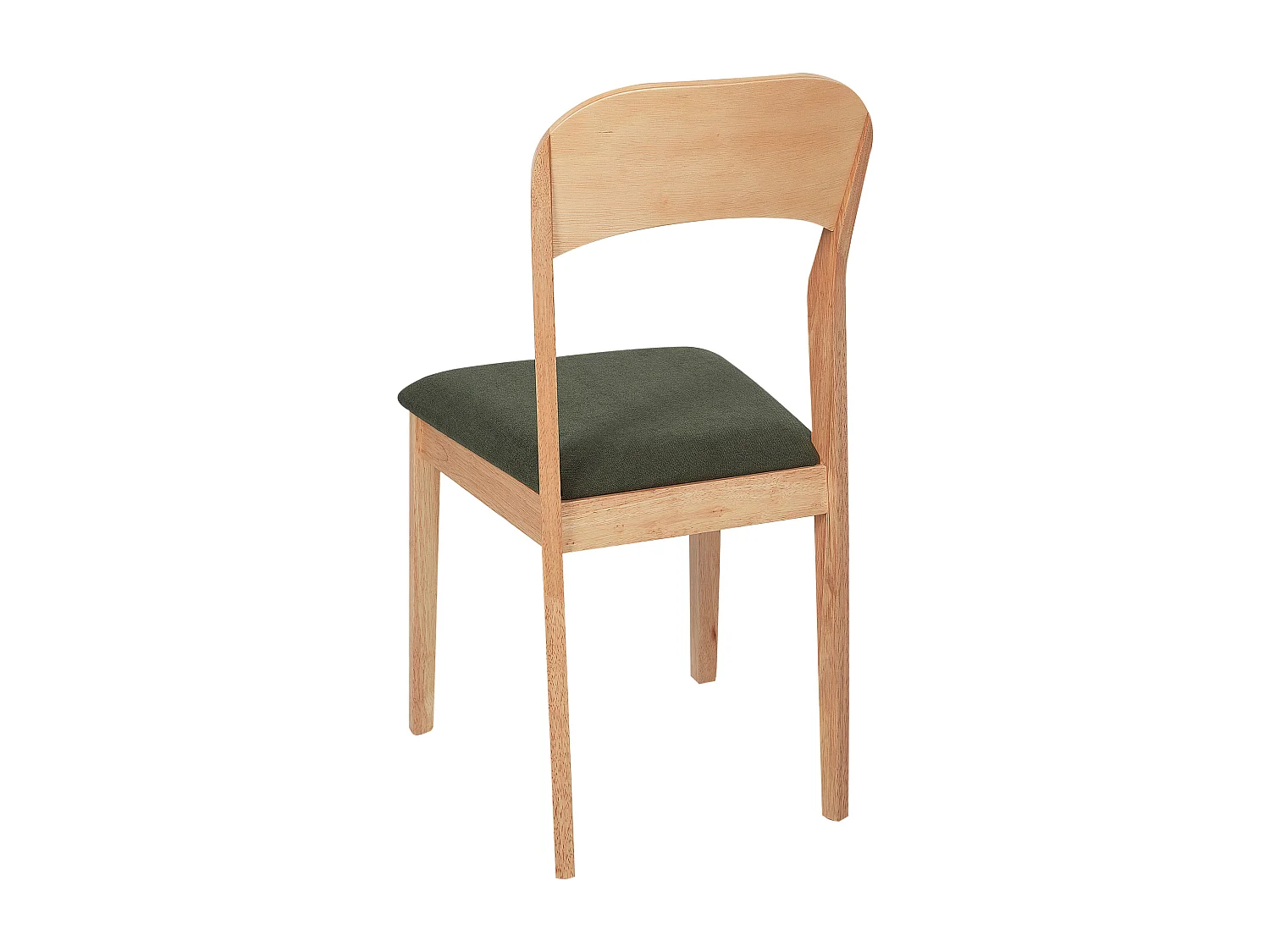 Set van 2 eetkamerstoelen ALVIN Hout Lichtbruin