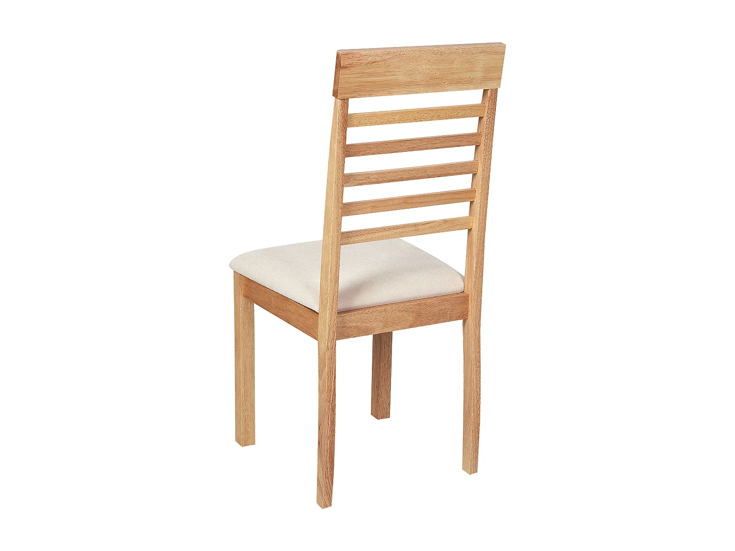 Set van 2 eetkamerstoelen ORTLEY Hout Lichte houtkleur