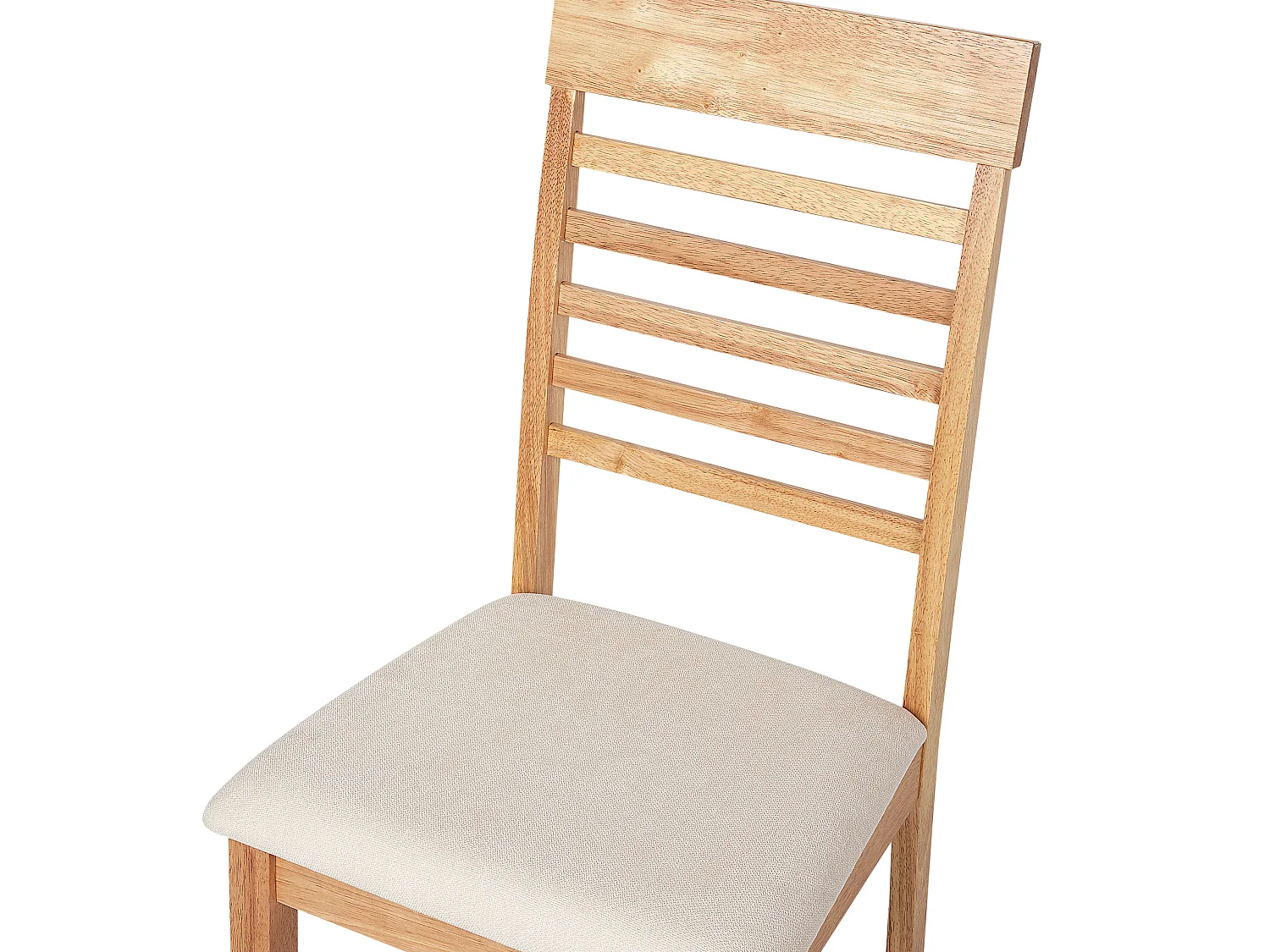 Lot de 2 chaises de salle à manger ORTLEY Bois Marron clair