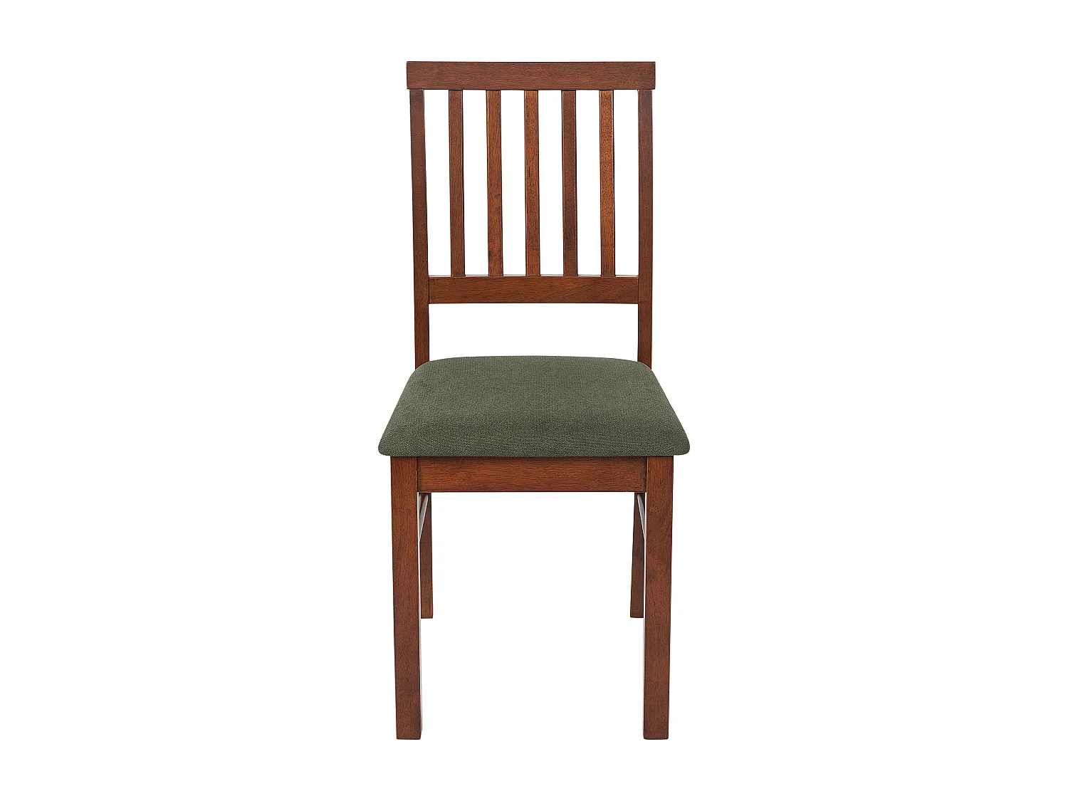 Set van 2 eetkamerstoelen ORONO Hout Donkere houtkleur