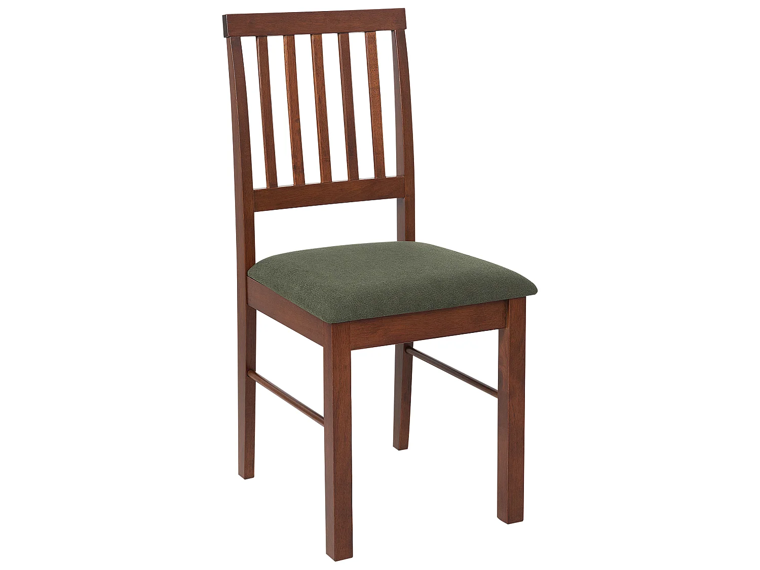 Lot de 2 chaises de salle à manger ORONO Bois Marron foncé