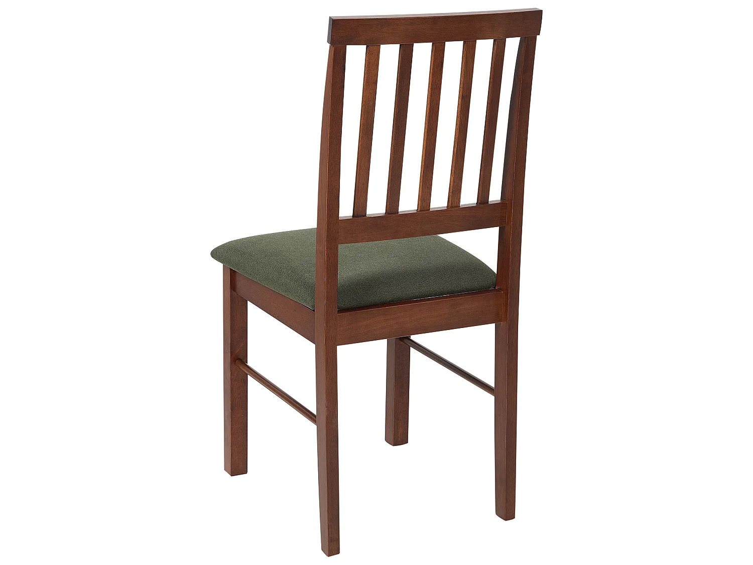 Lot de 2 chaises de salle à manger ORONO Bois Marron foncé