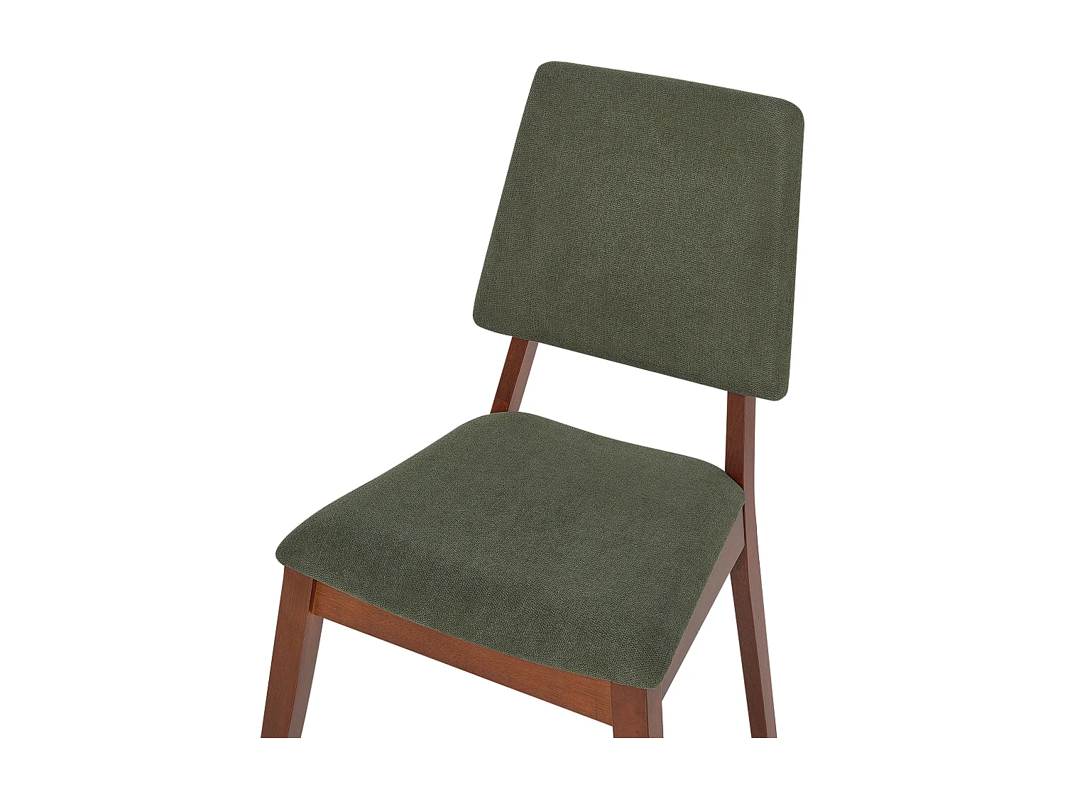 Set di 2 sedie da pranzo MERRILL Legno Verde scuro