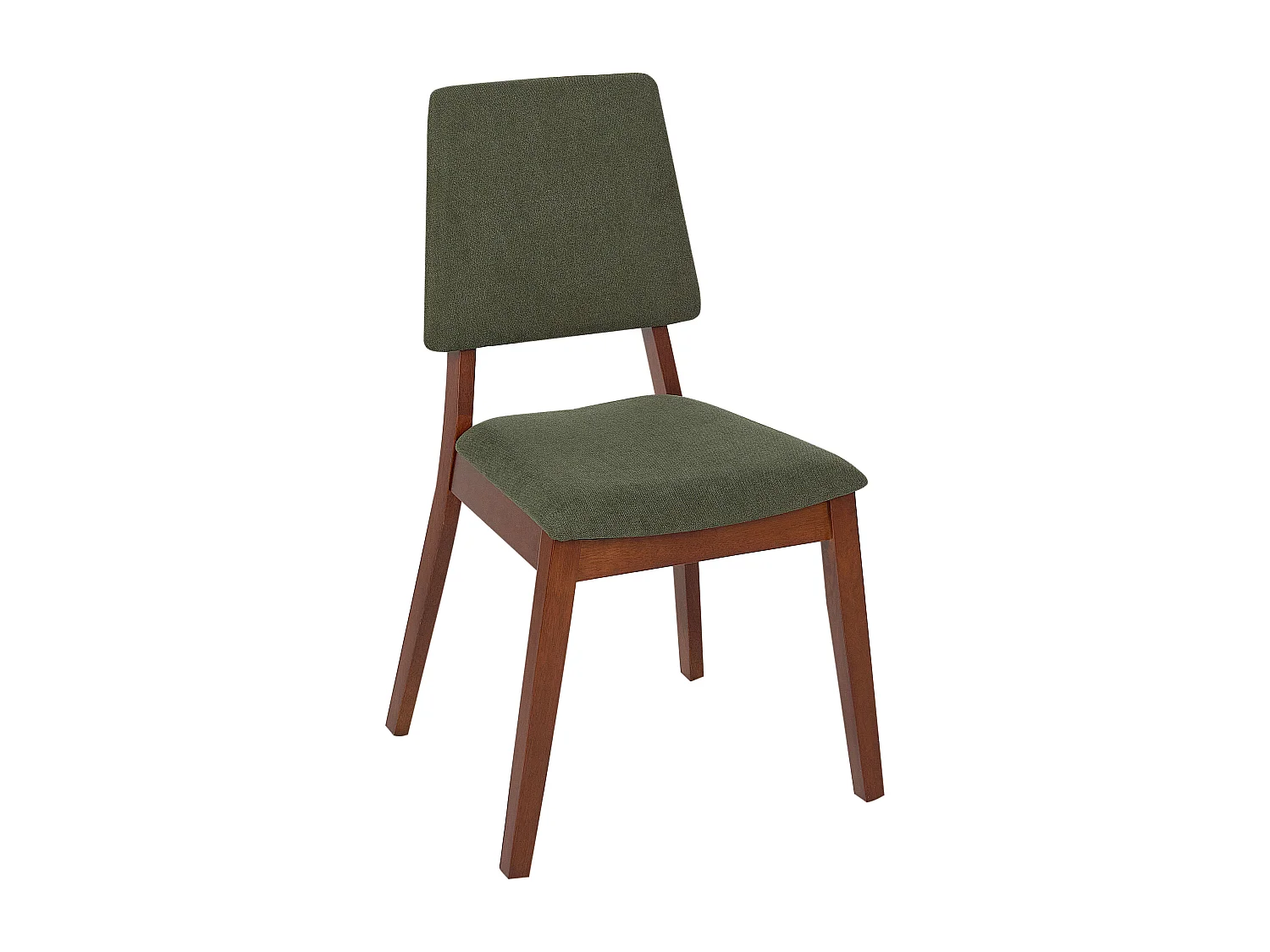 Lot de 2 chaises de salle à manger MERRILL Bois Vert foncé
