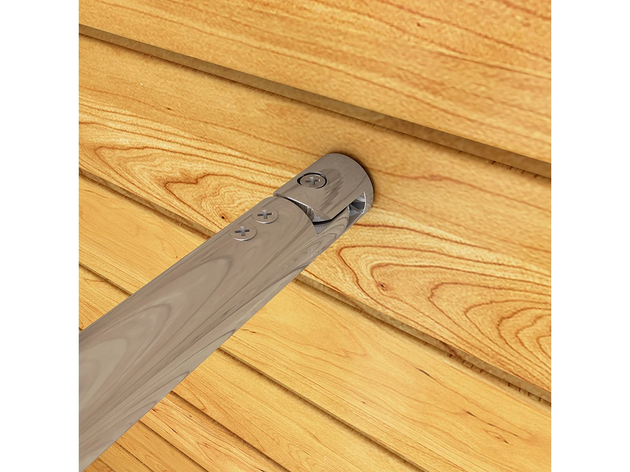 Box Doccia Walk In 110x190cm Parete Fissa in Vetro Temperato 6mm Anticalcare Multi Fasce Satinate Opache con Barra Stabilizzatrice 70-120cm Cromato