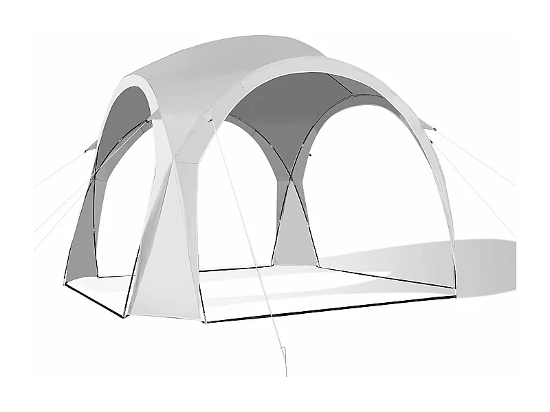 Partyzelt Pavillon weiß SB33870ITDE