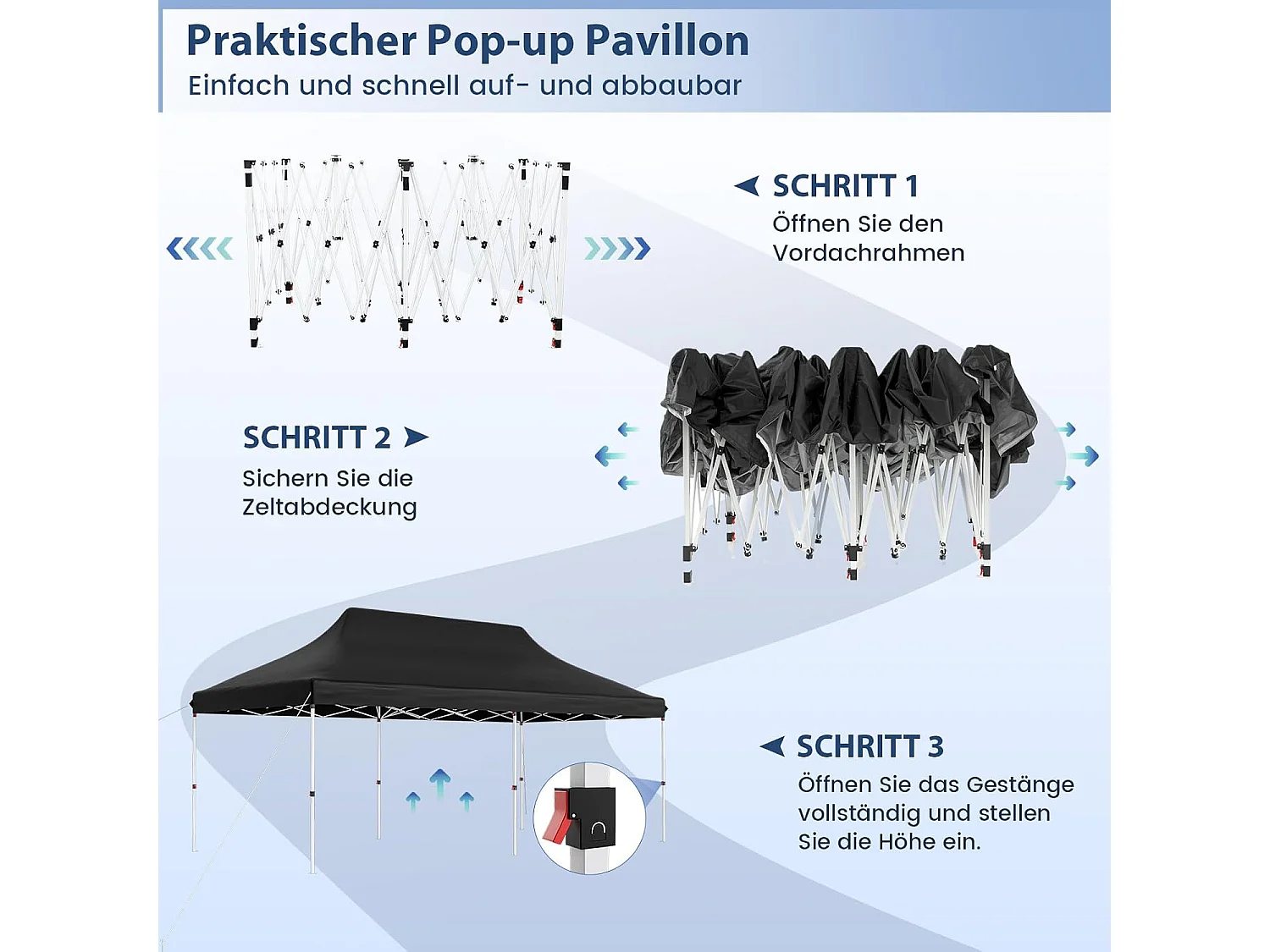 Faltpavillon ZB33682