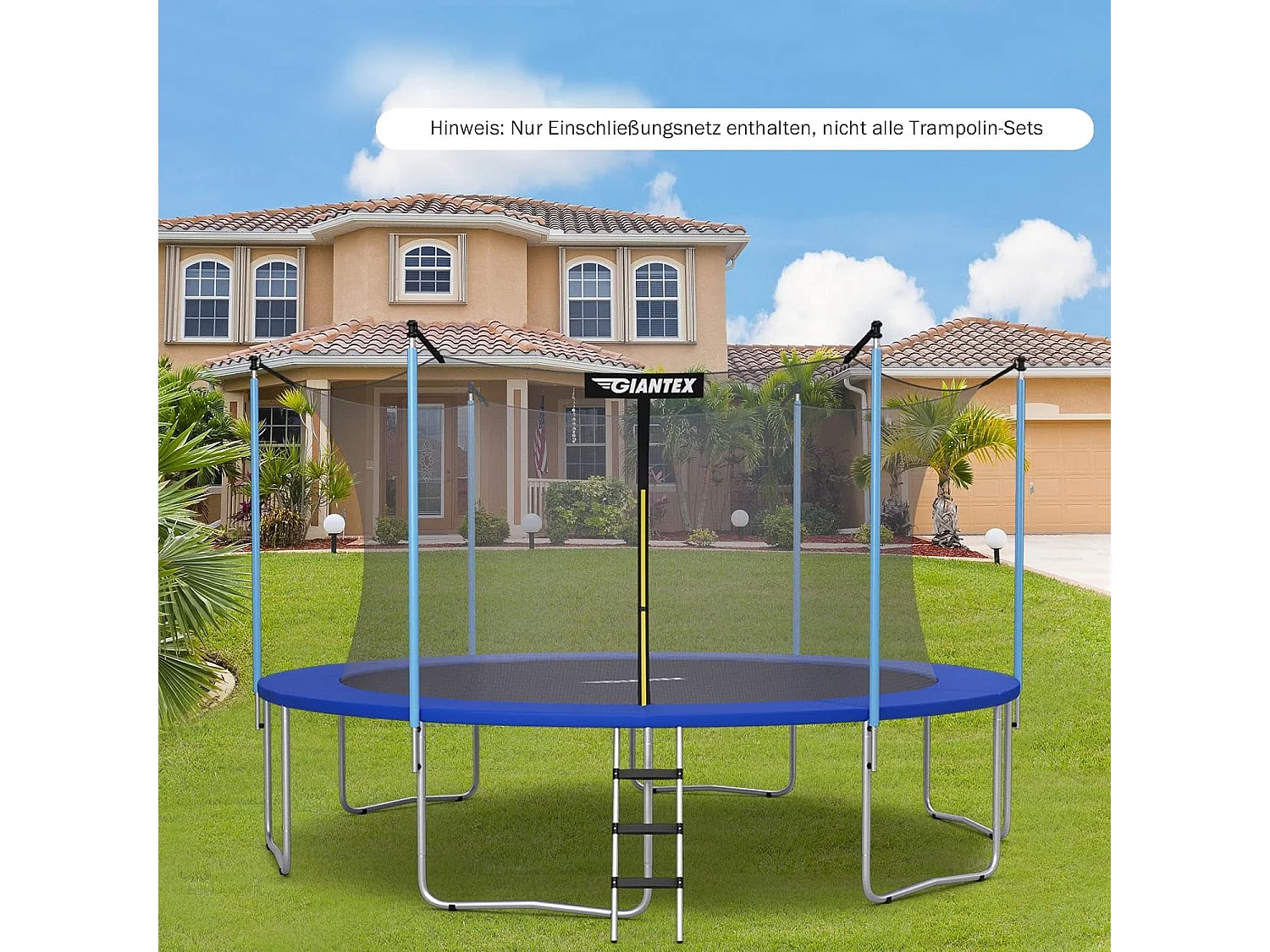 Ø427cm Trampolin Sicherheitsnetz