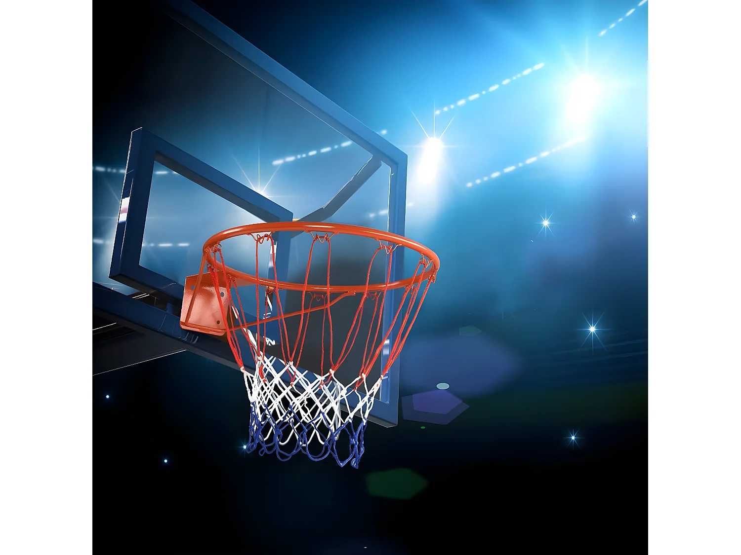 Ø 45 cm Basketballring mit Netz