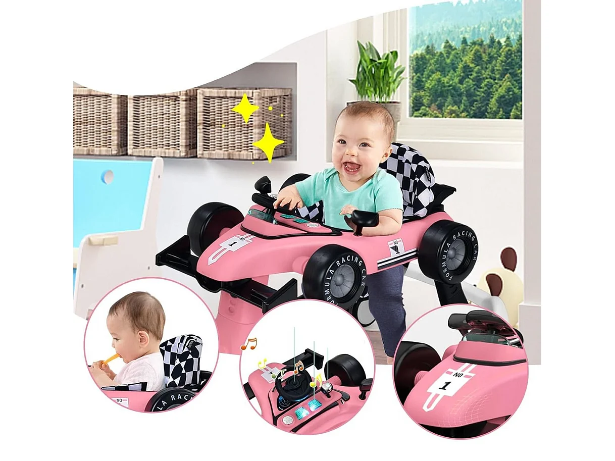 4-in-1 Höhenverstellbare Lauflernhilfe Rider