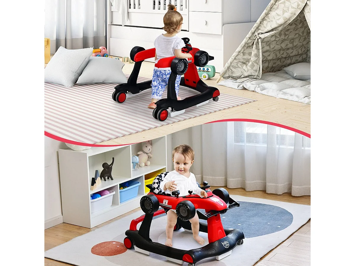 4-in-1 Höhenverstellbare Lauflernhilfe Rider