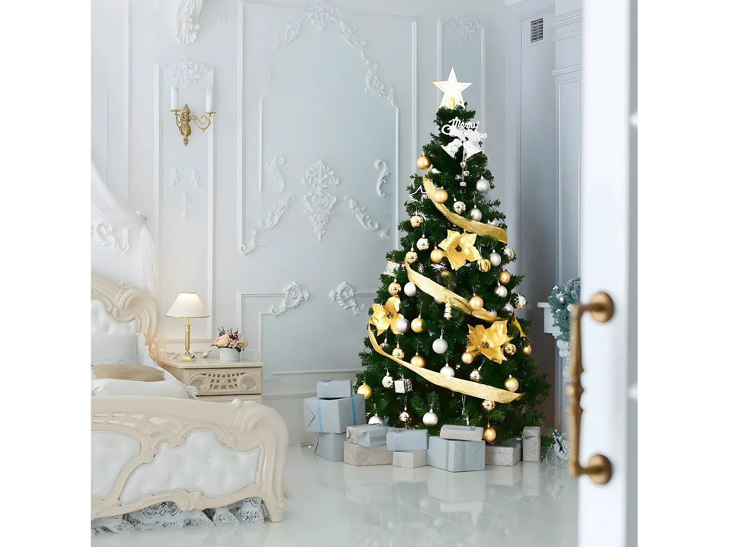 210cm Künstlicher Weihnachtsbaum OY31945DE