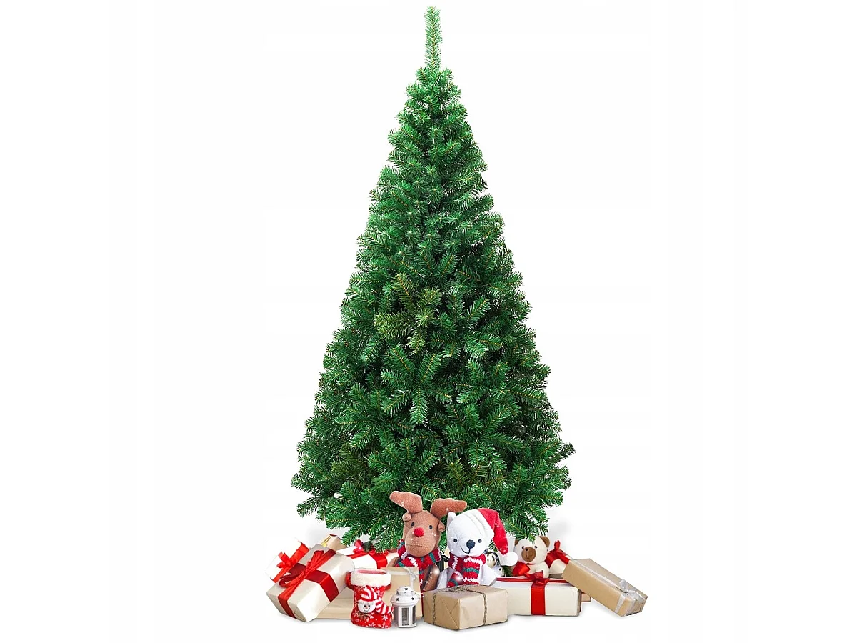 SAPIN DE NOËL ARTIFICIEL, MODÈLE « PIN », AVEC SUPPORT, 210 CM