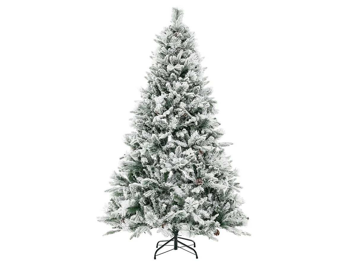 Sapin de Noël artificiel avec lumières LED et 8 modes d'éclairage