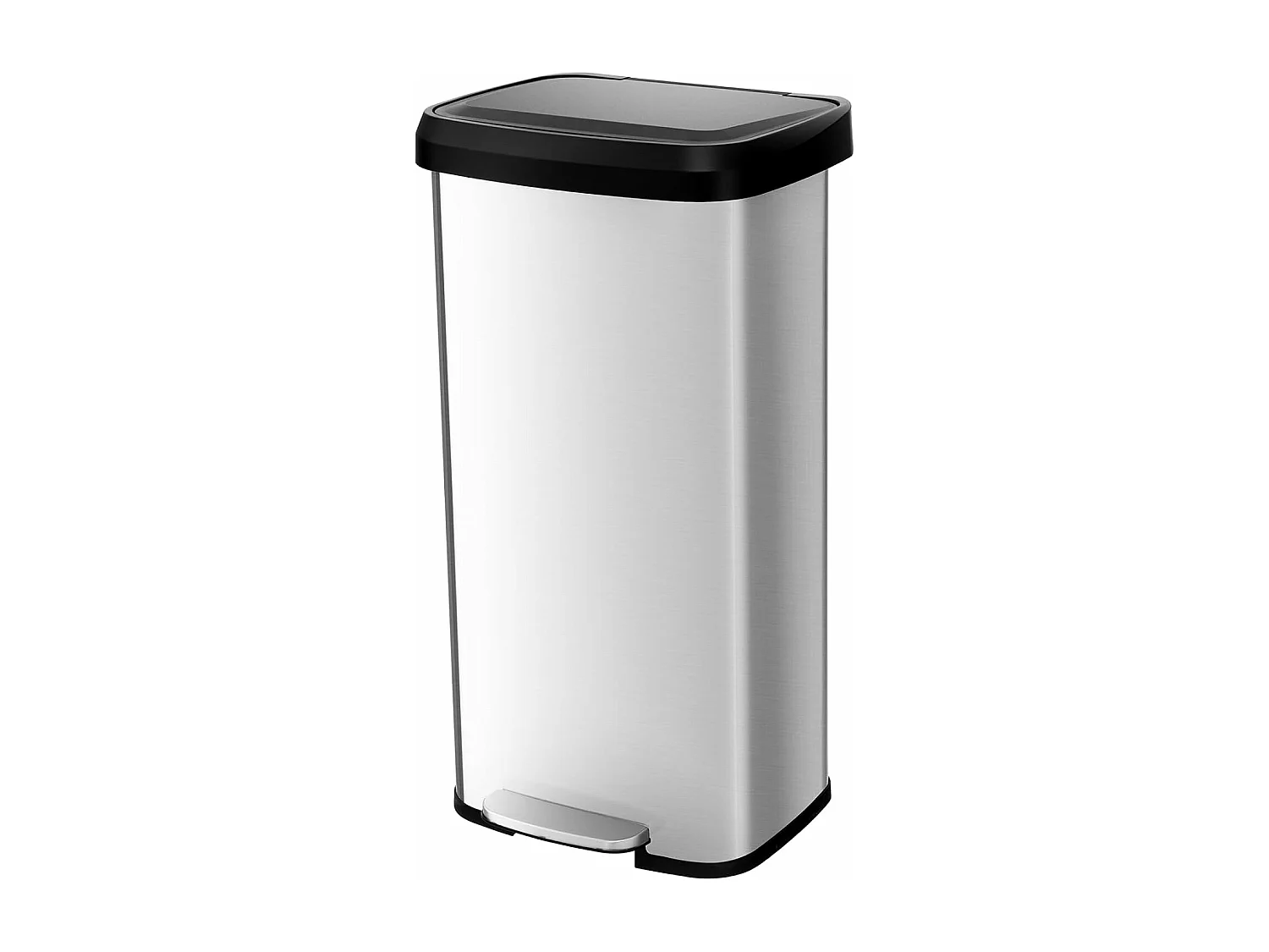Tretmülleimer mit schließendem Deckel